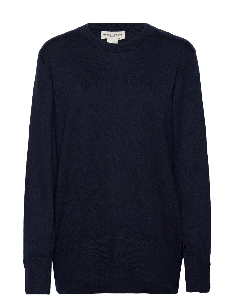 Lindex - Fine-knit jumper - pullover - navy - 0