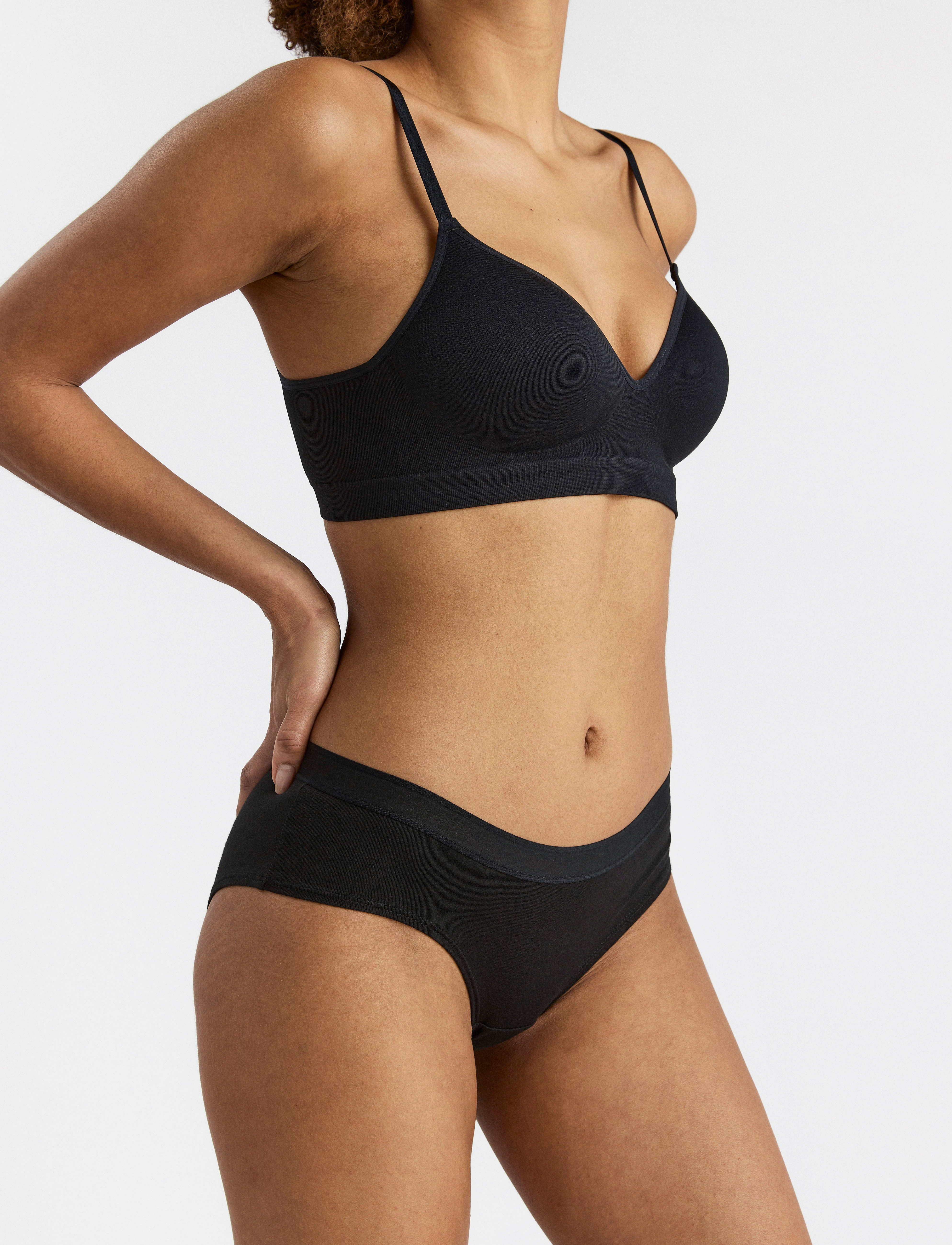 Lindex - Brief Carin Classic low - black - 4