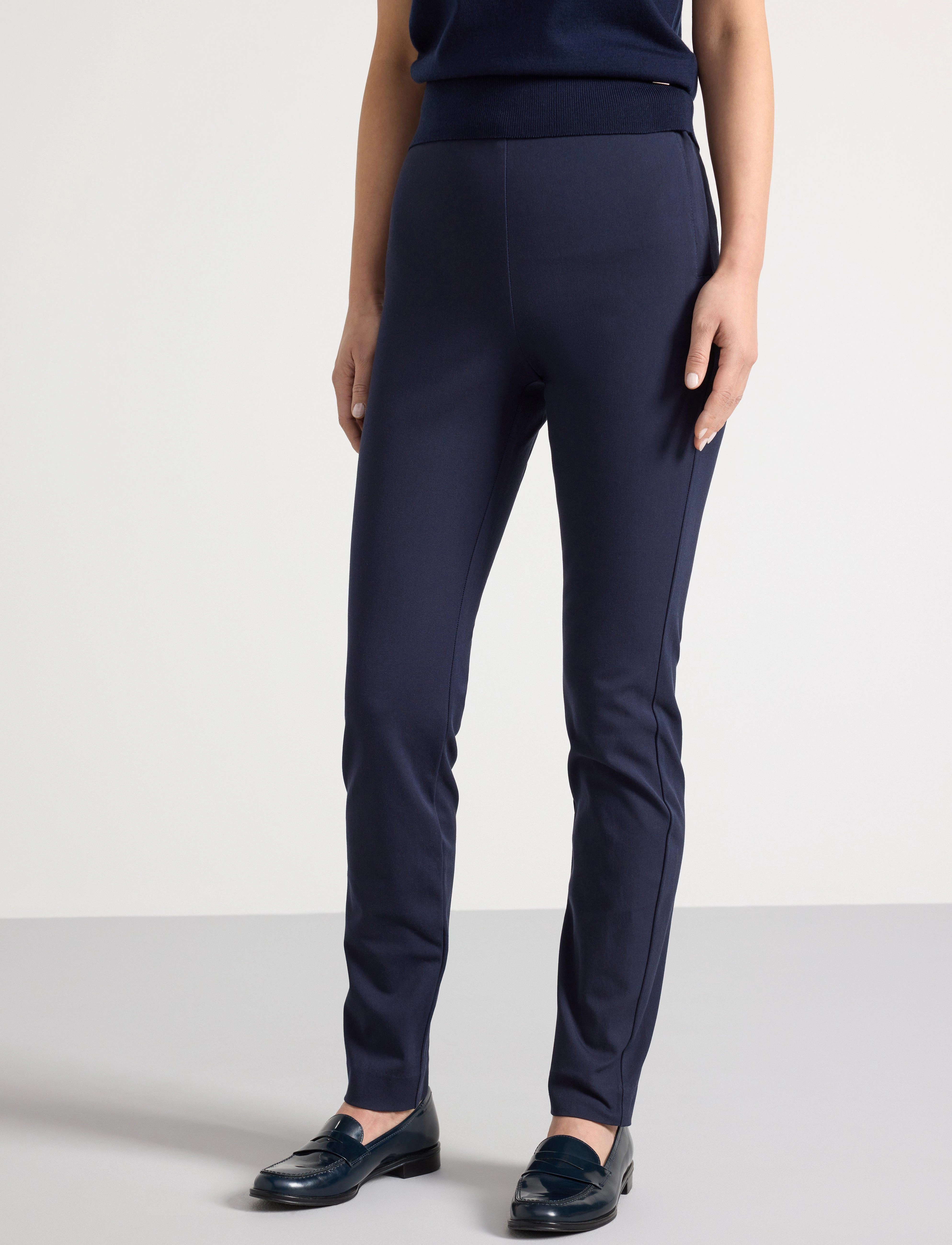 Lindex Trousers Jonna, 50, Blue, Bukser > Skinny Leg, Dame