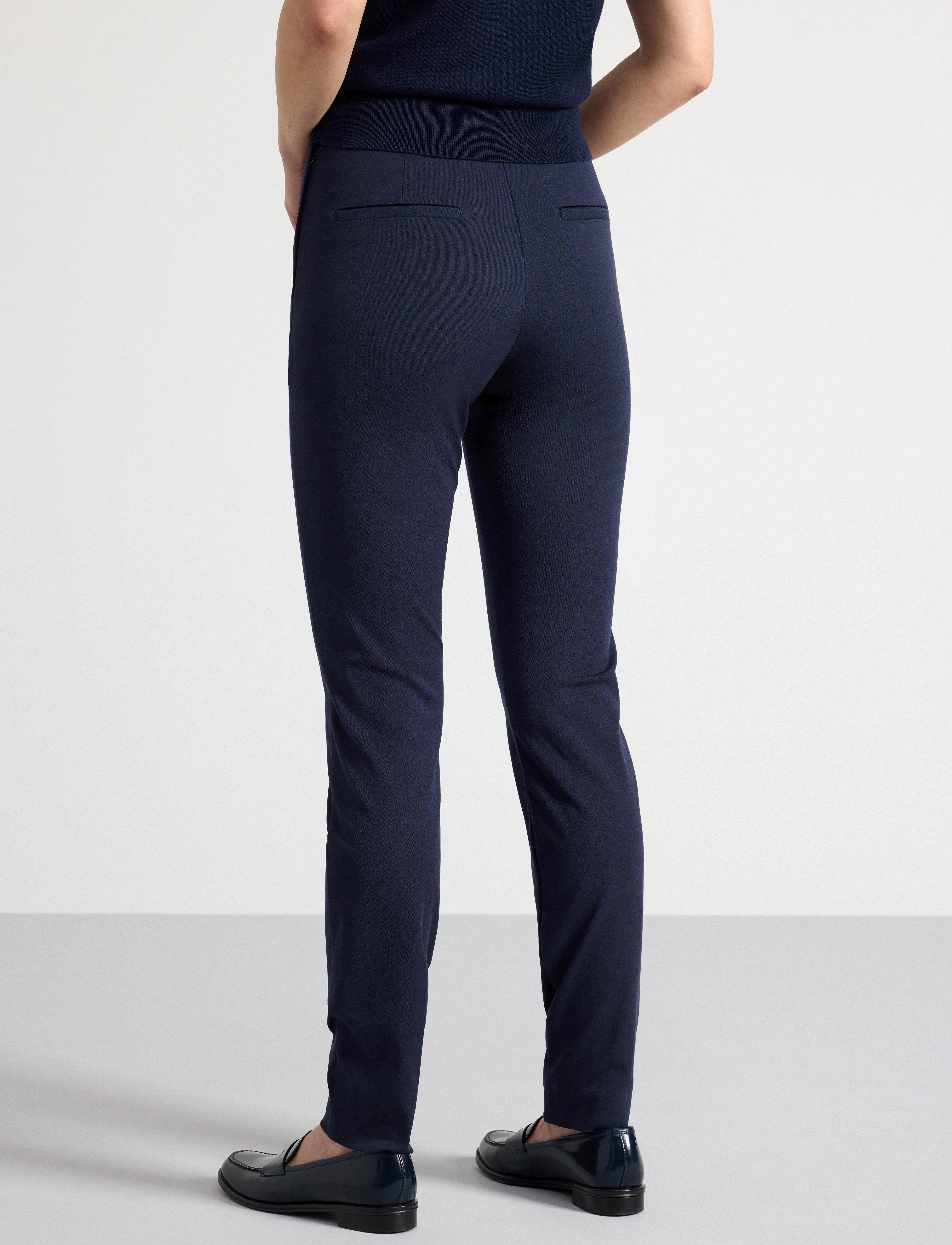 Lindex - Trousers Jonna - pantalons slim - dark navy - 4
