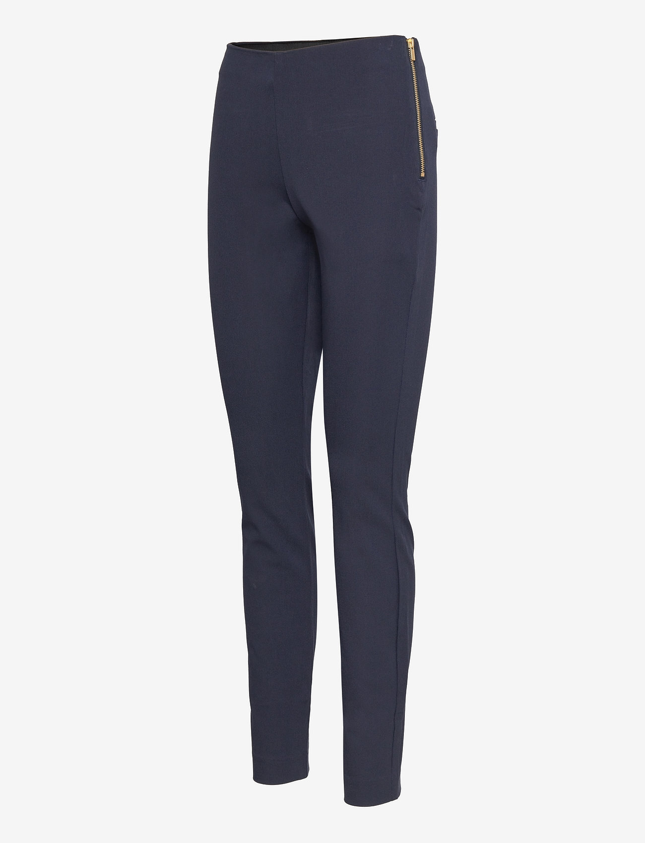 Lindex - Trousers Jonna - kitsa säärega püksid - dark navy - 3