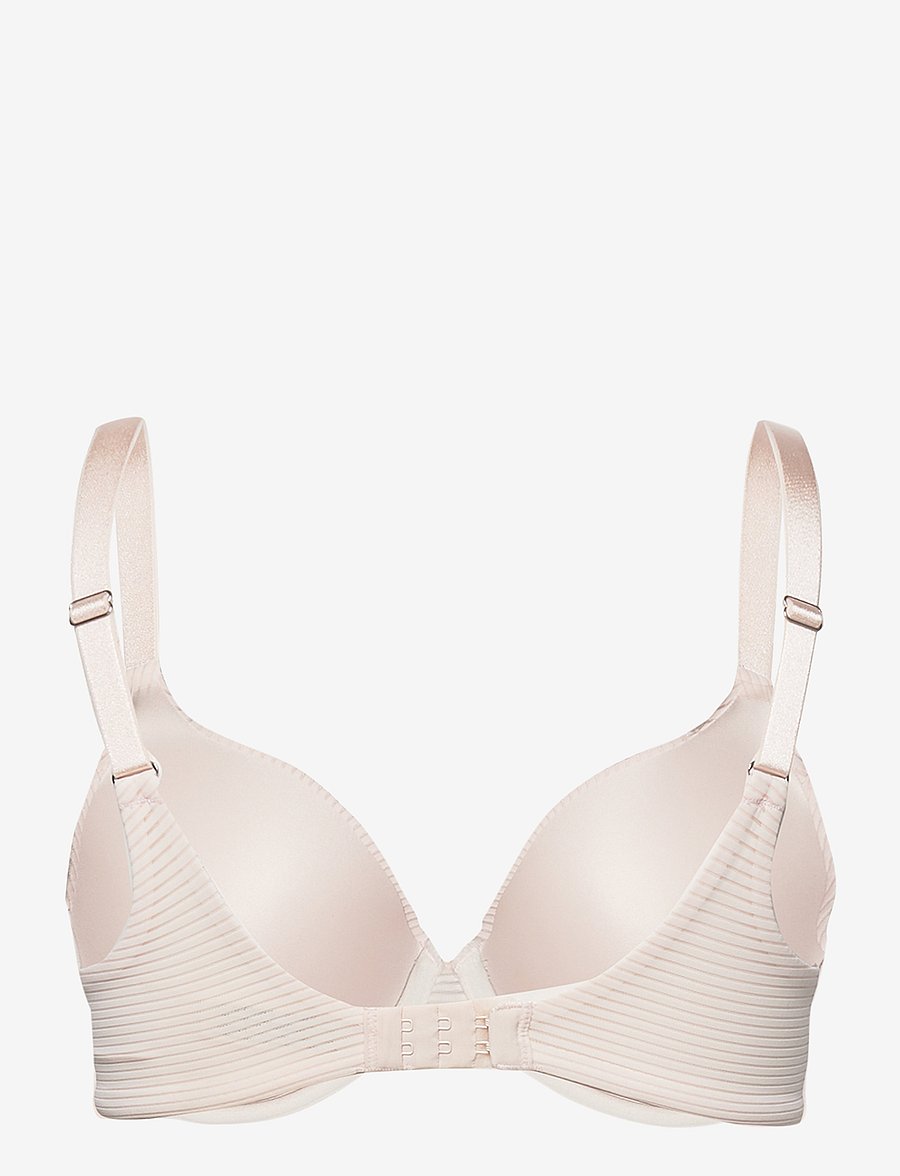 Lindex - Bra Dahlia Micro stripe - t-skjorte bh - lt pink - 2
