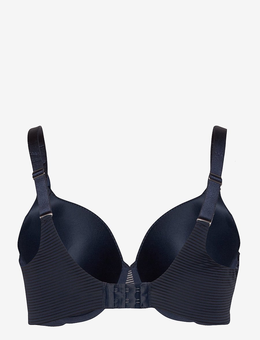 Lindex - Bra Dahlia Micro stripe - t-shirt bh:ar - navy - 2