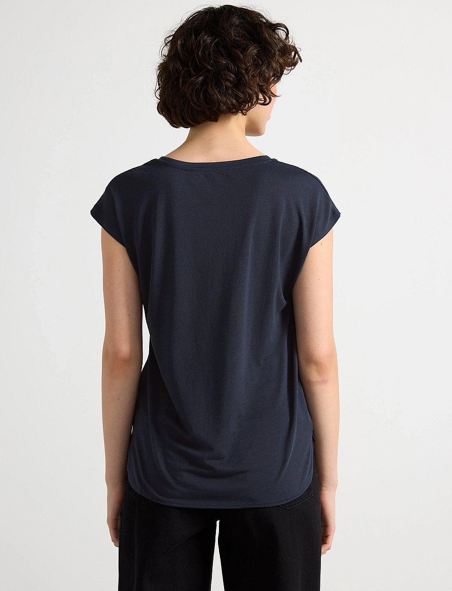 Lindex - Top - t-shirts - navy - 3