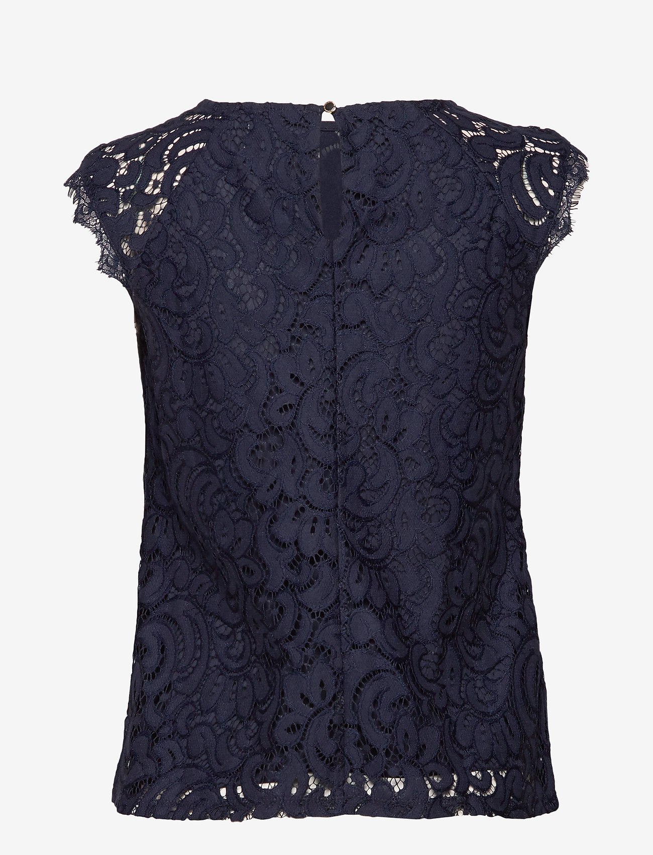 Lindex - Top Pearl - navy - 1