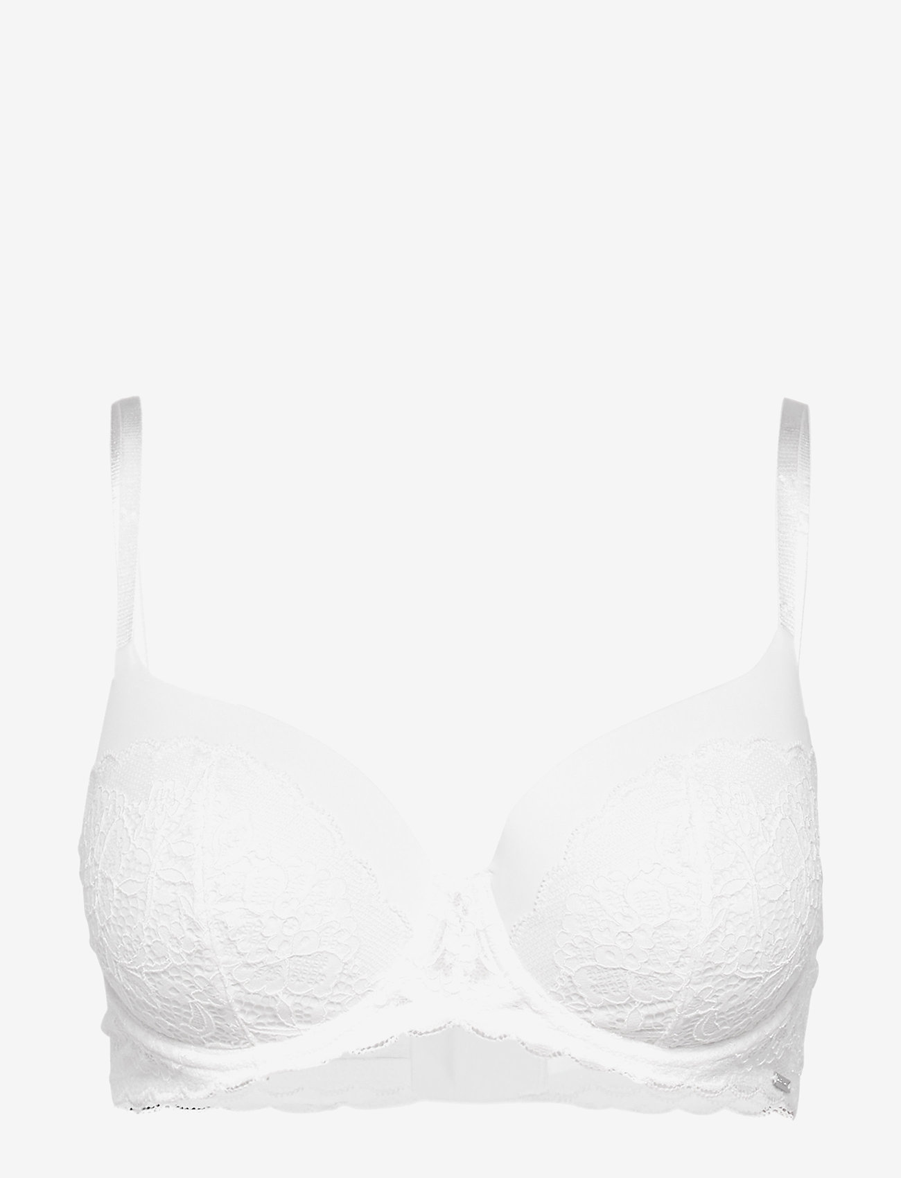 Lindex - Scarlette Fancy T shirt bra - push-up bh:ar - light white - 1