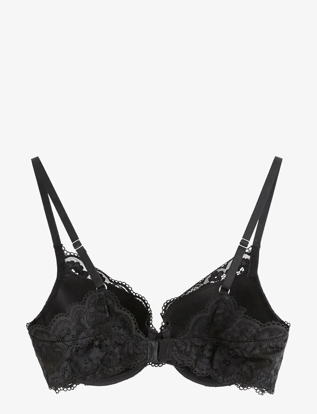 Lindex - Bra Lilja Iris lace - t-shirt bh'er - black - 2