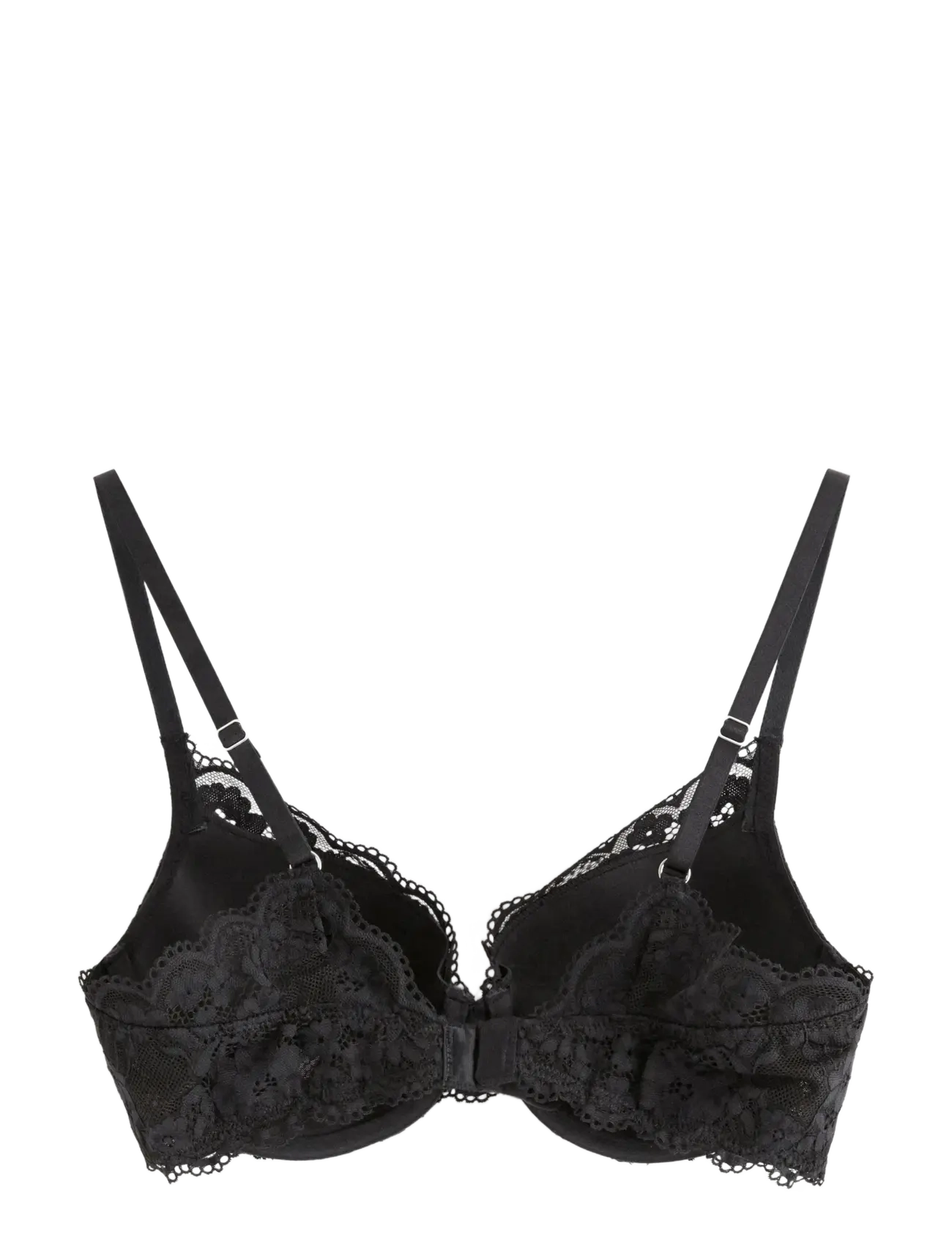 Lindex - Bra Lilja Iris lace - t-shirt bhs - black - 2