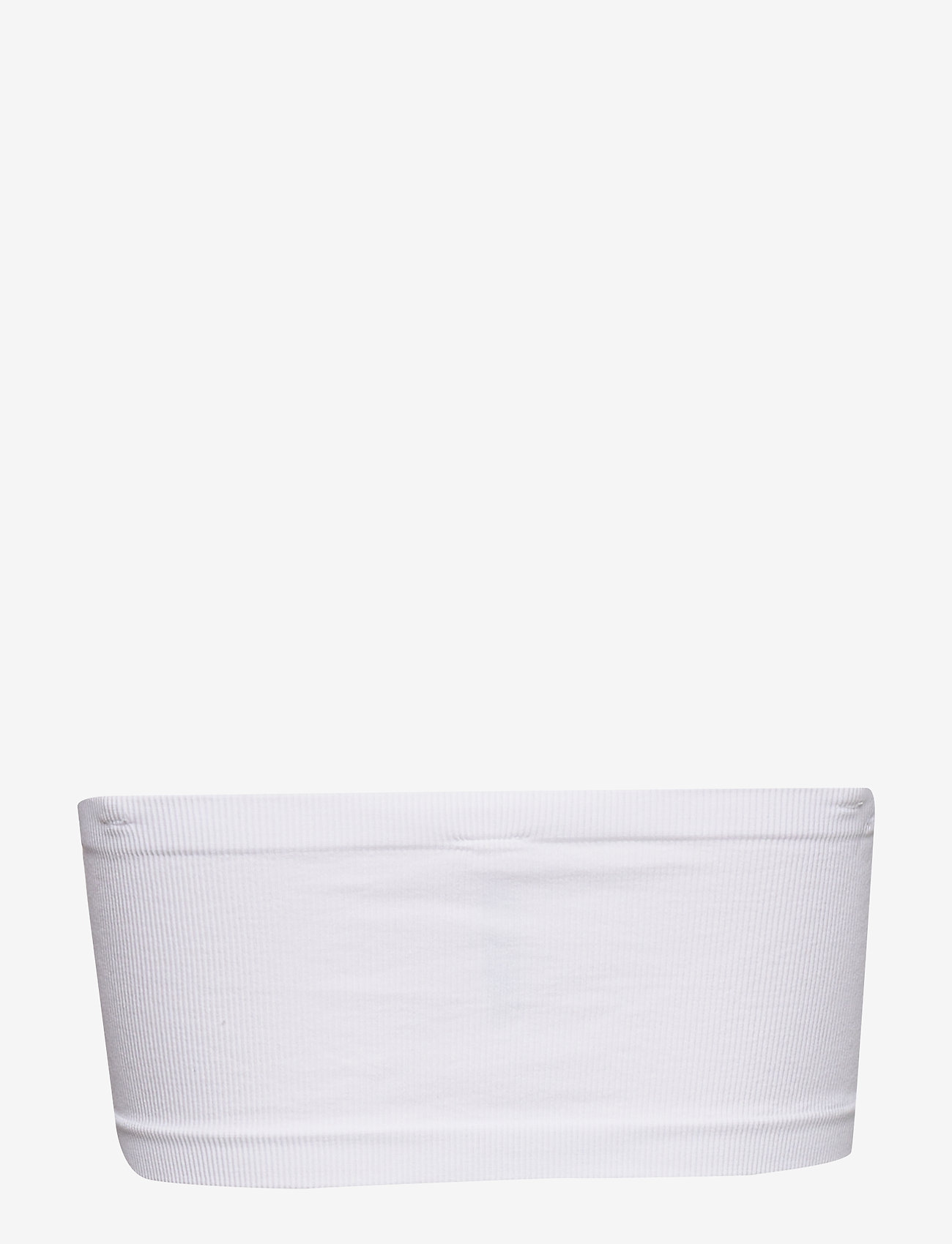 Lindex - Bra bandeau in seamless - white - 1