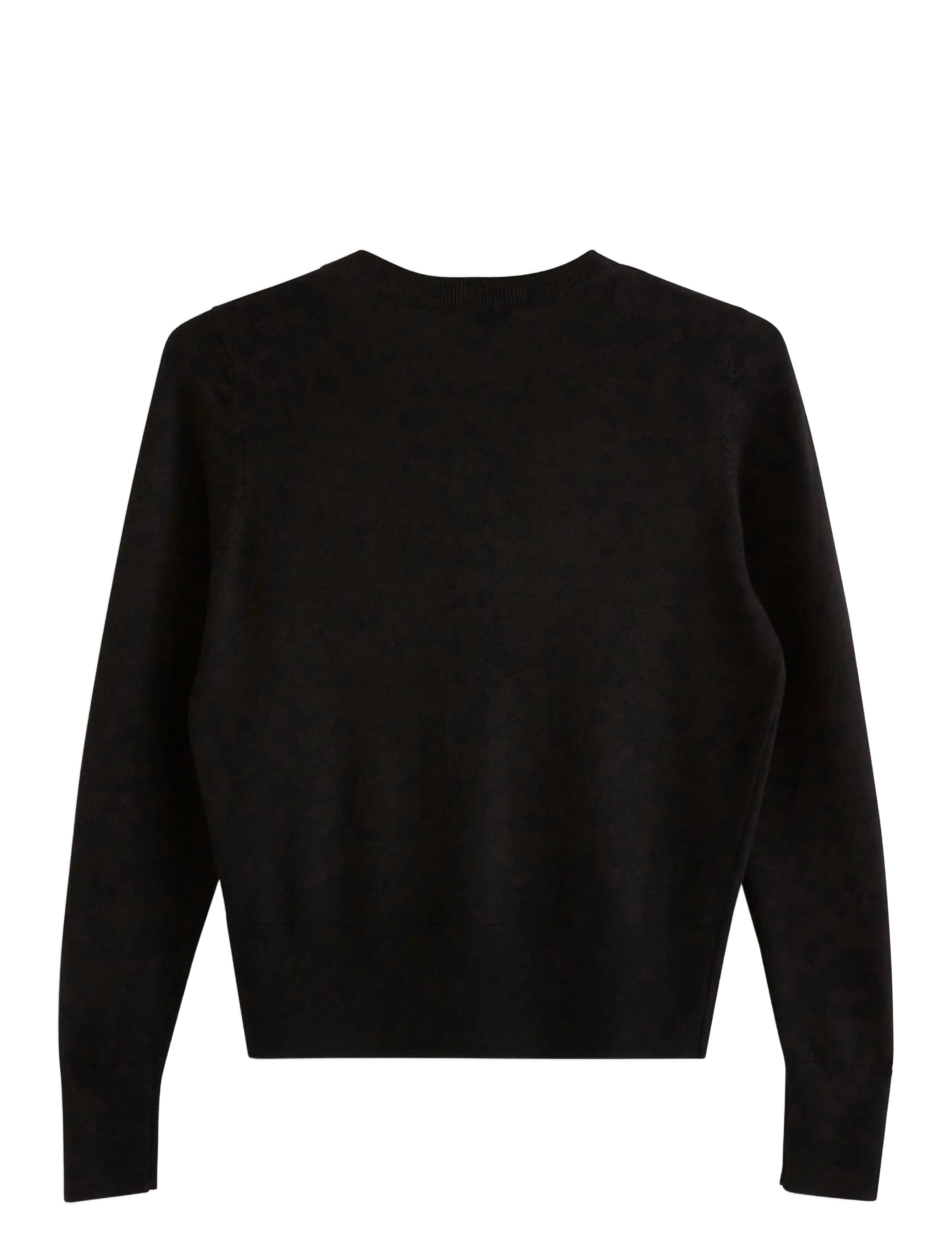 Lindex - Fine-knit Black Cardigan - cardigans - black - 2