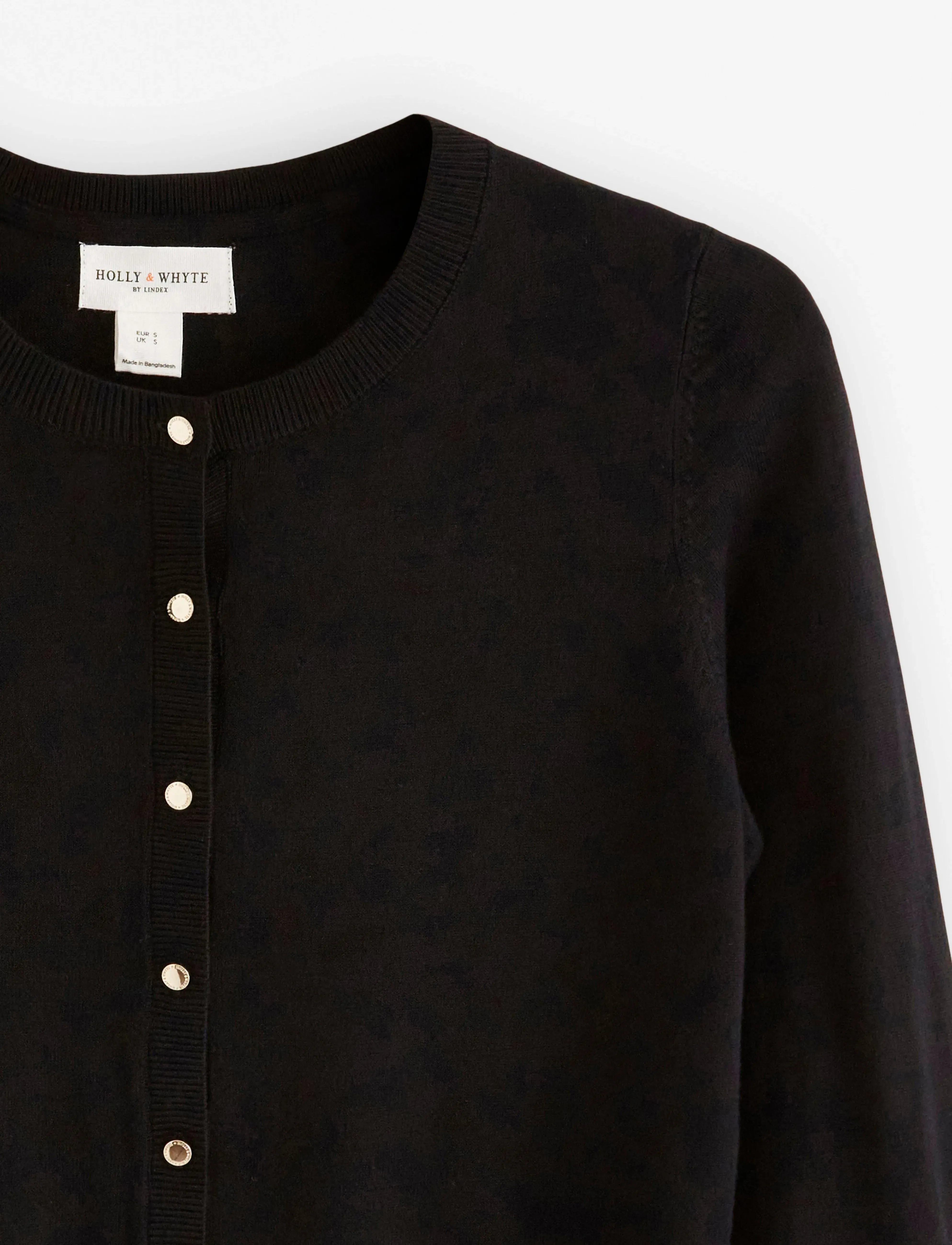 Lindex Fine-knit Black Cardigan (DEX7777821) - Cardigans - Boozt.com