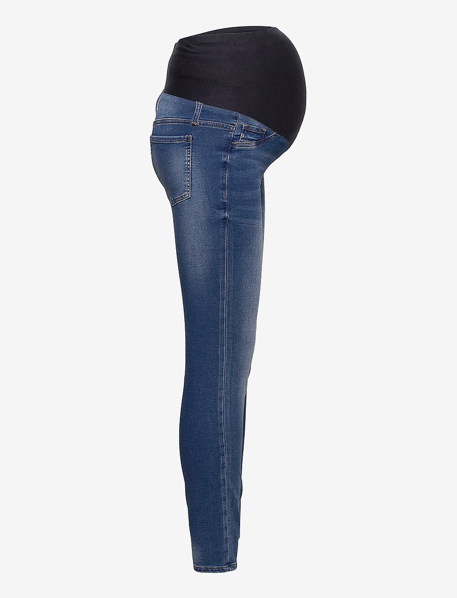 Lindex - Trousers MOM Dolly tricot - slim-fit-jeans - medium denim - 4