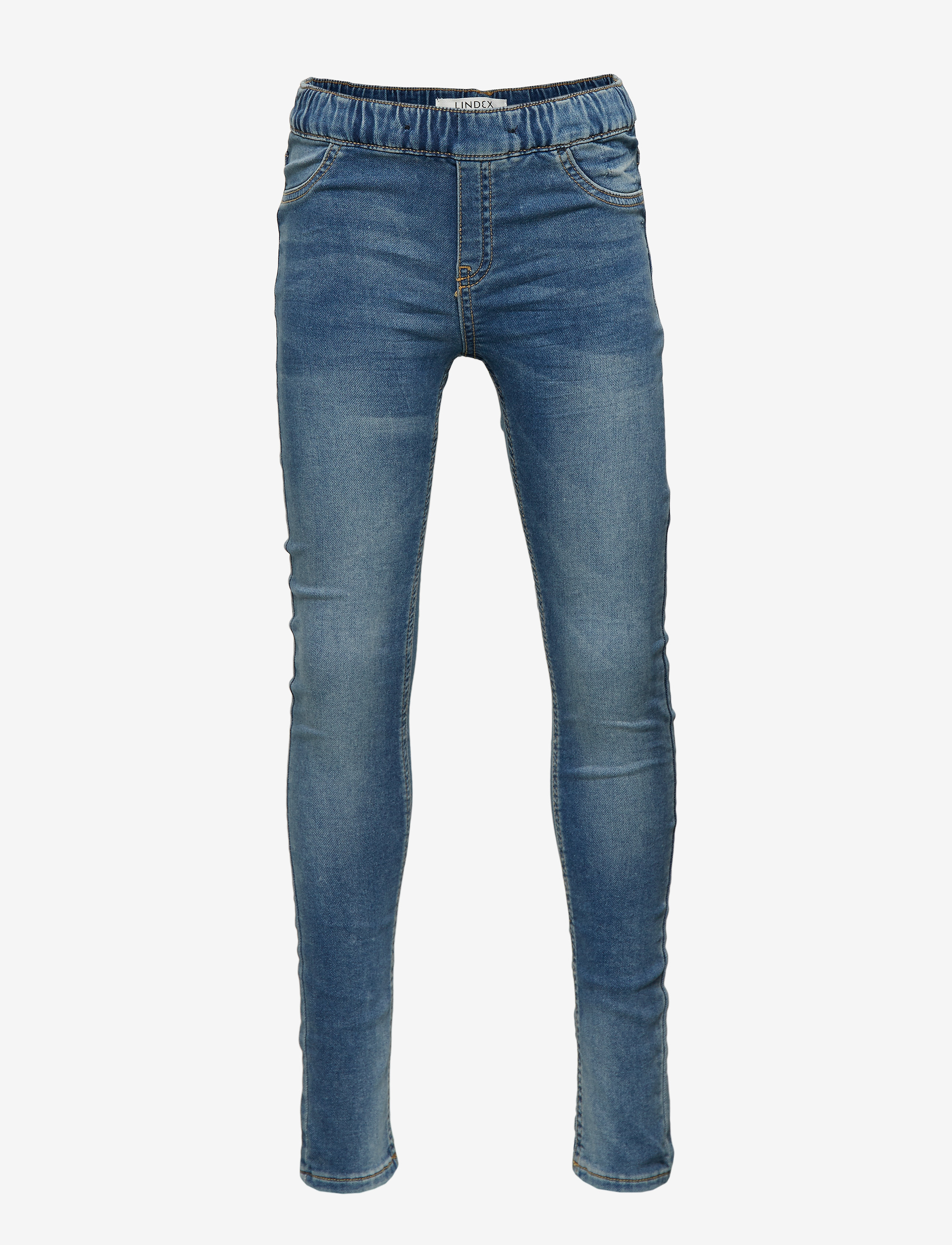 Lindex - Denimtricot trs jegging - denim - 1