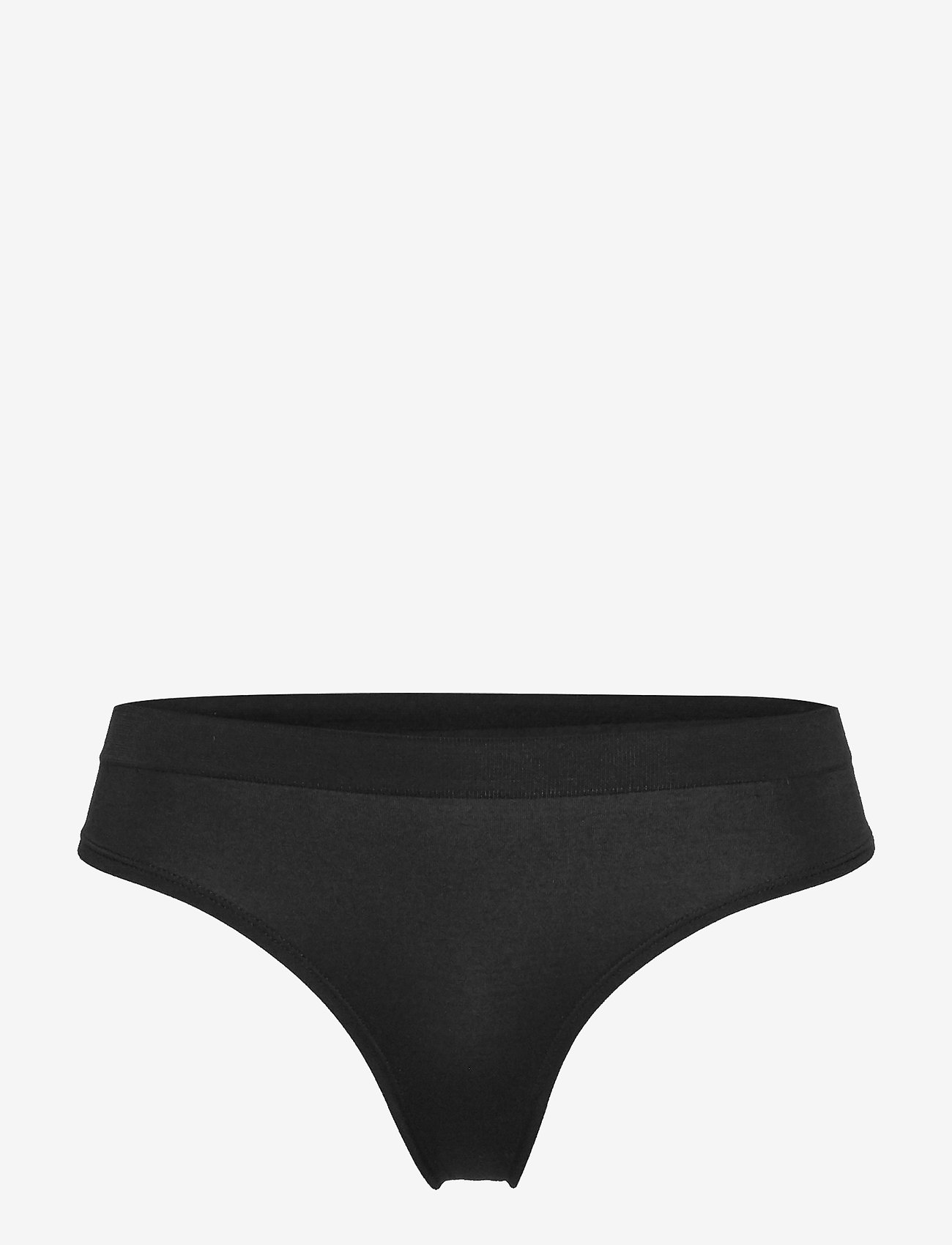 Lindex - Brief Thong regular Sally Sea - black - 0