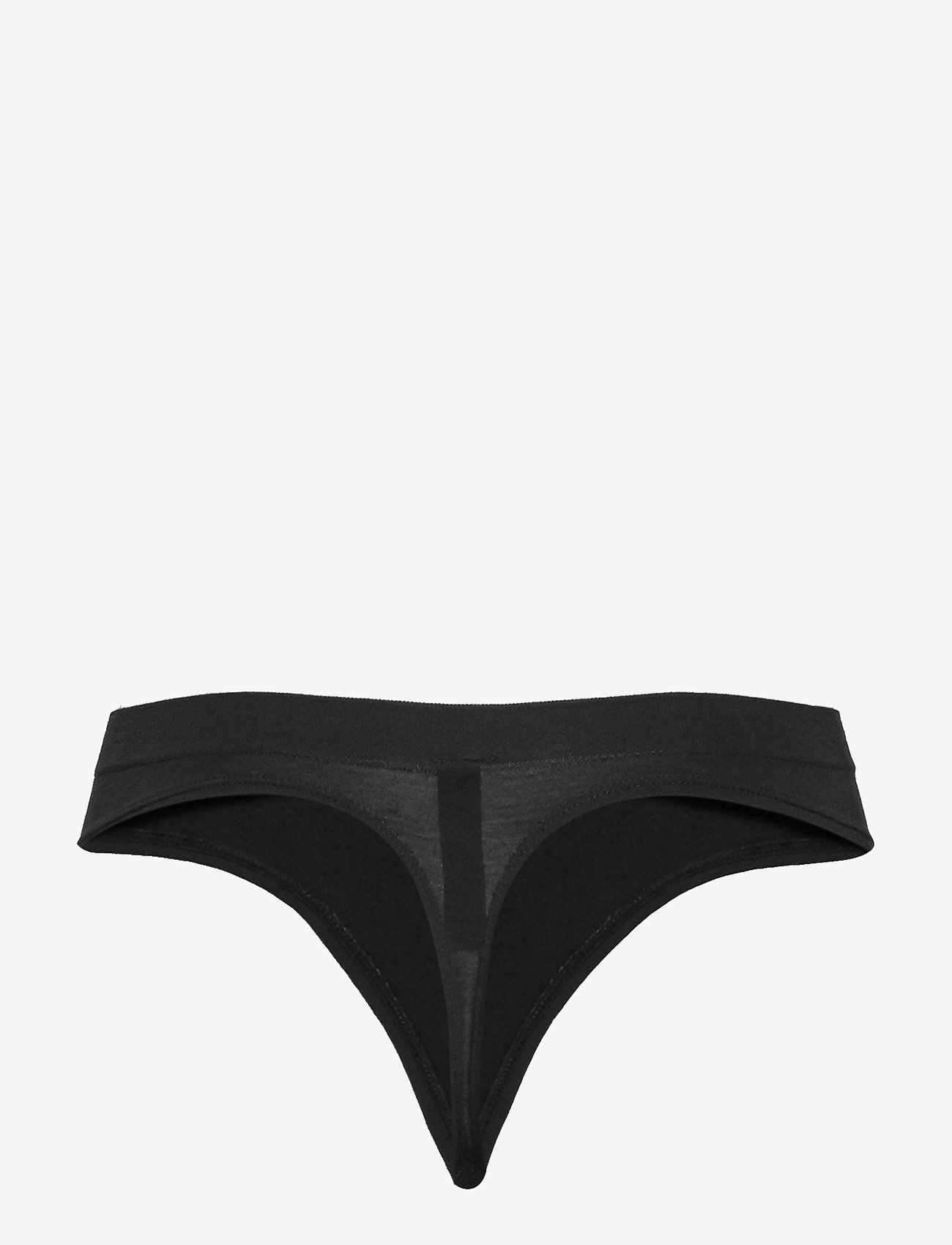 Lindex - Brief Thong regular Sally Sea - black - 1