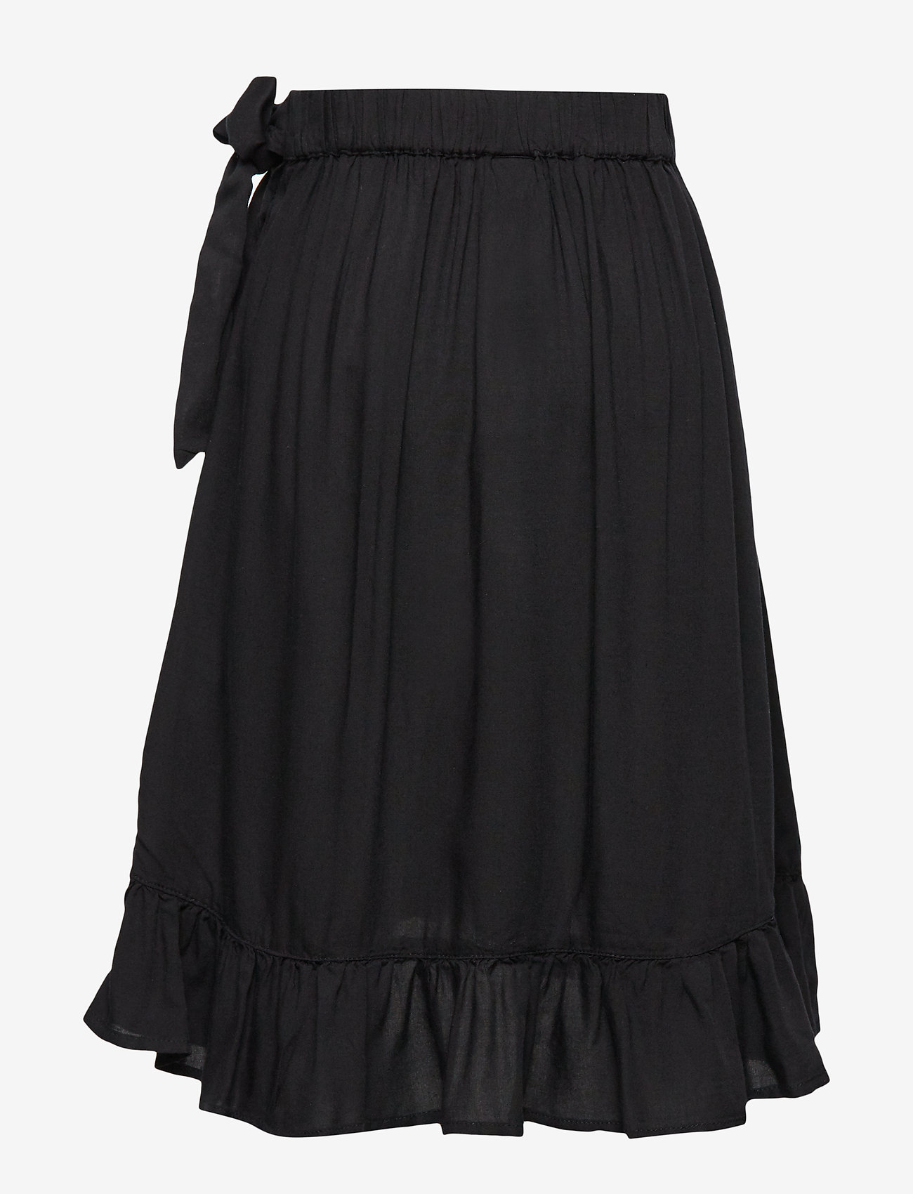 Lindex - Skirt wrap black - black - 1