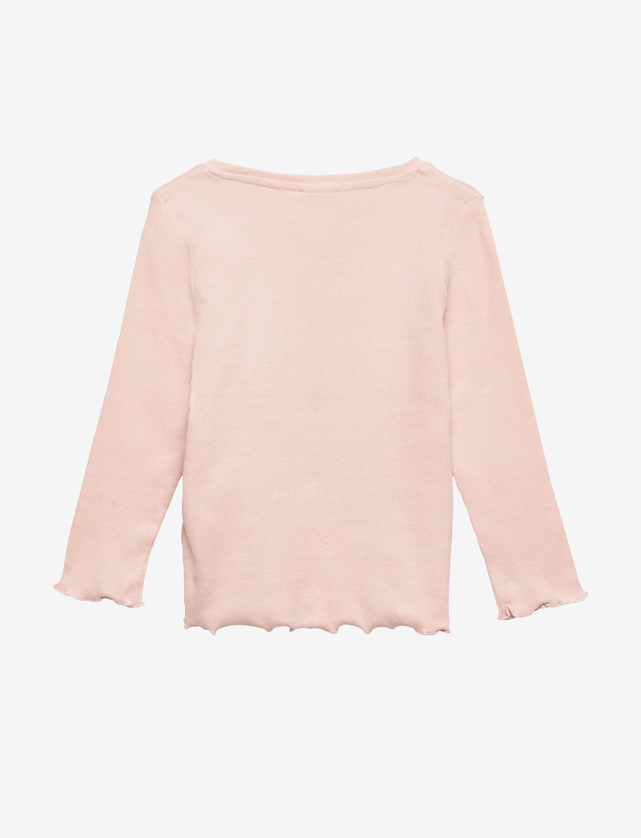 Lindex - Ribbed long sleeve top - dusty pink - 2