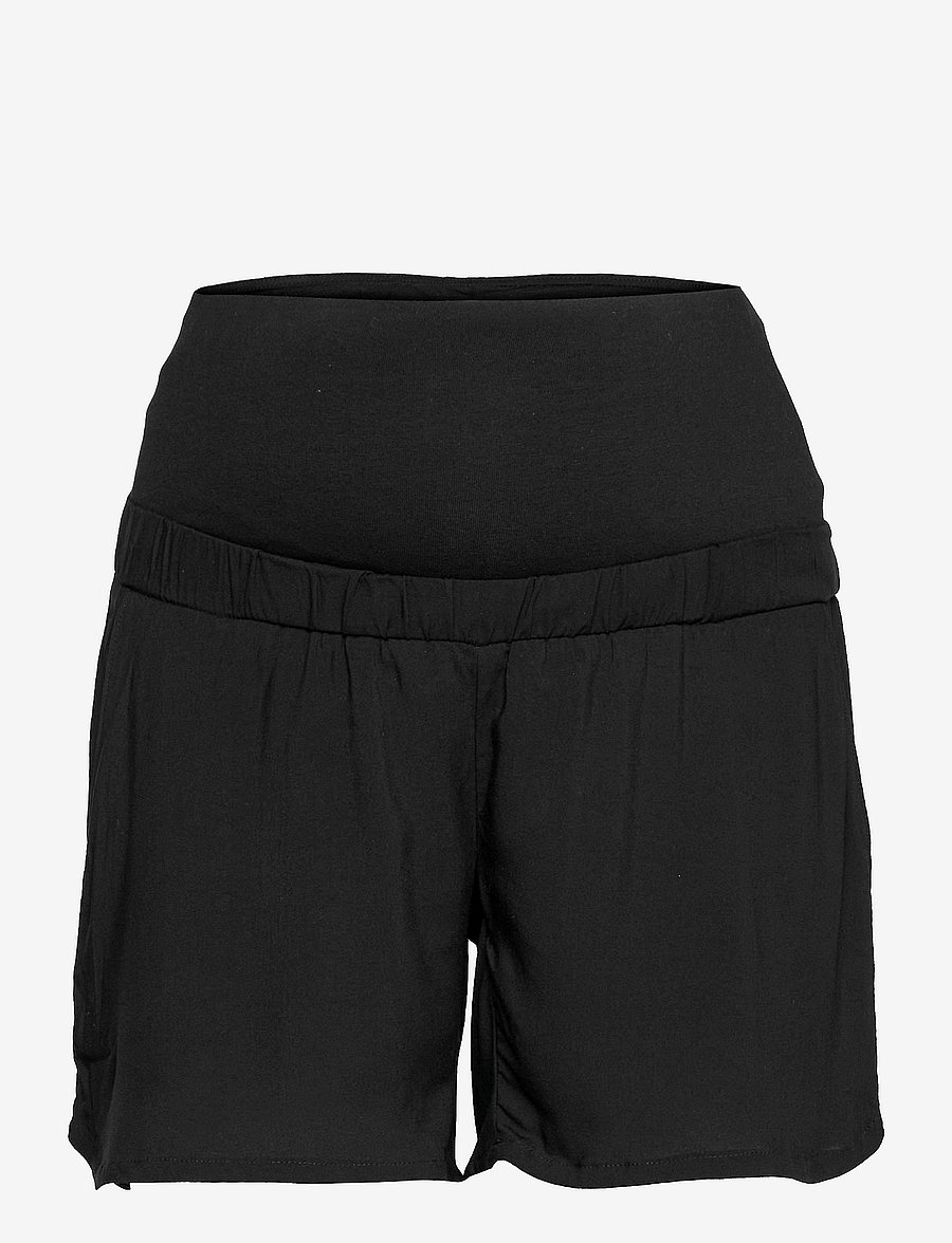 Lindex - Shorts MOM Kristin black - vabaaja lühikesed püksid - black - 1