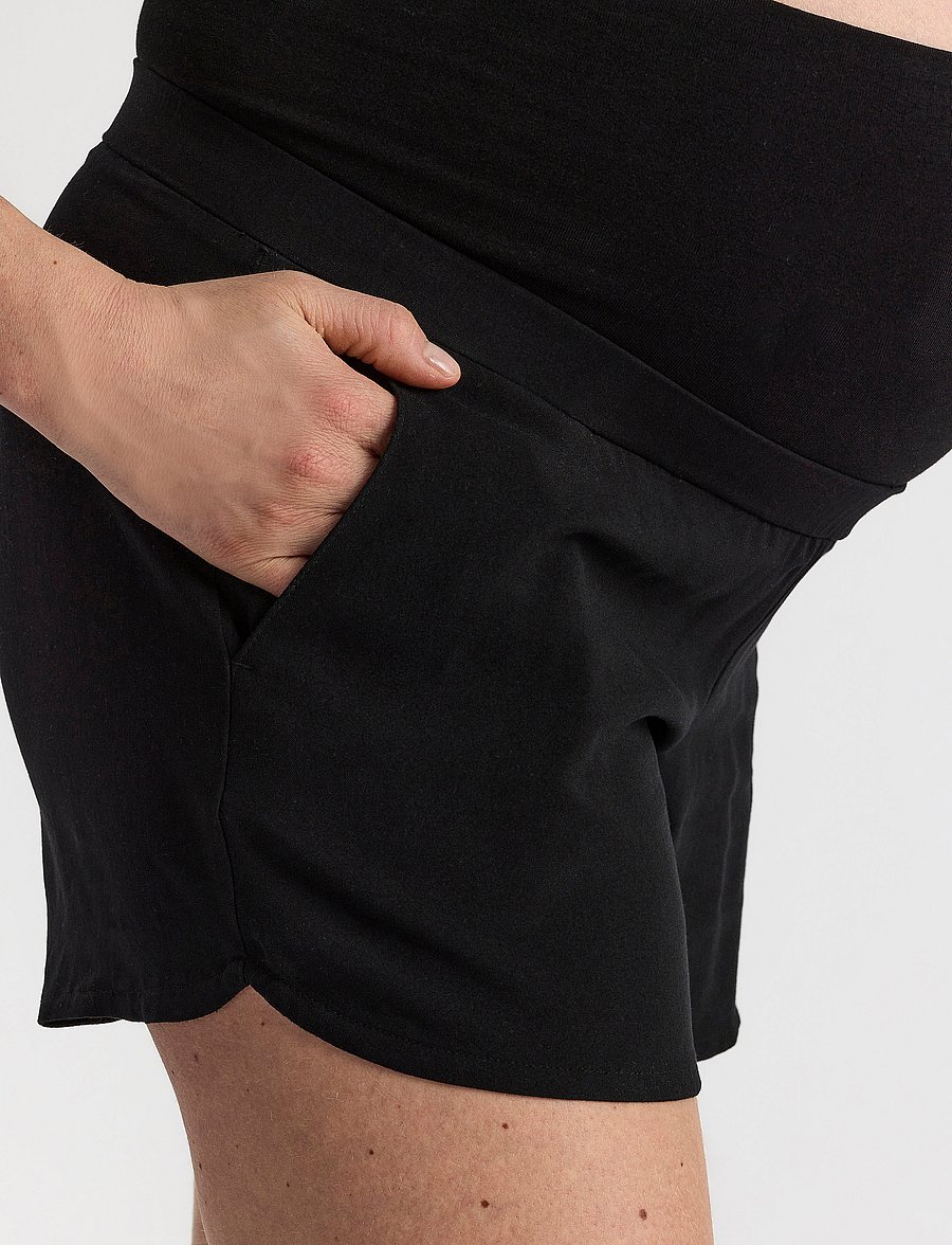 Lindex - Shorts MOM Kristin black - vabaaja lühikesed püksid - black - 5