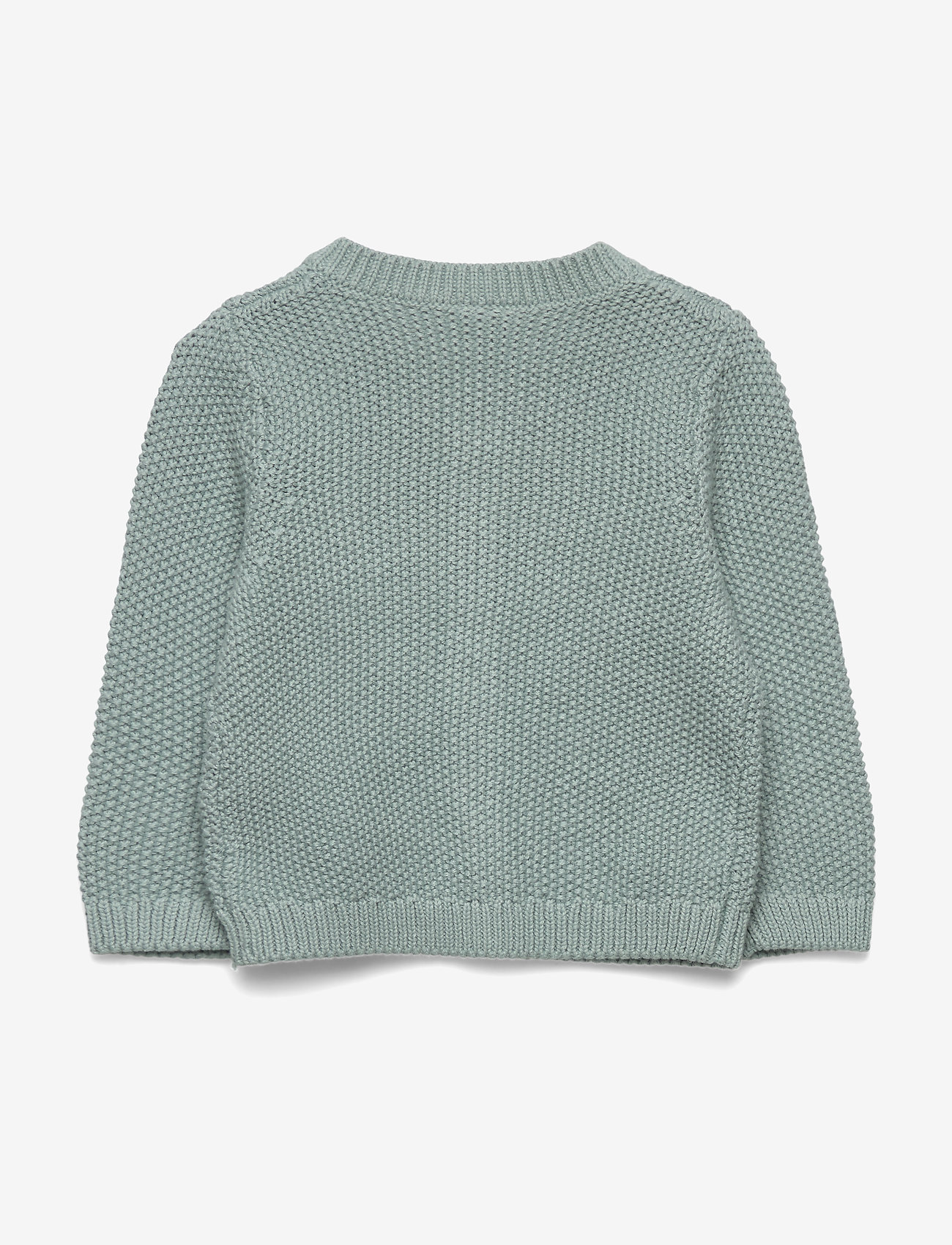 Lindex - Cardigan moss knit - light dusty aqua - 1