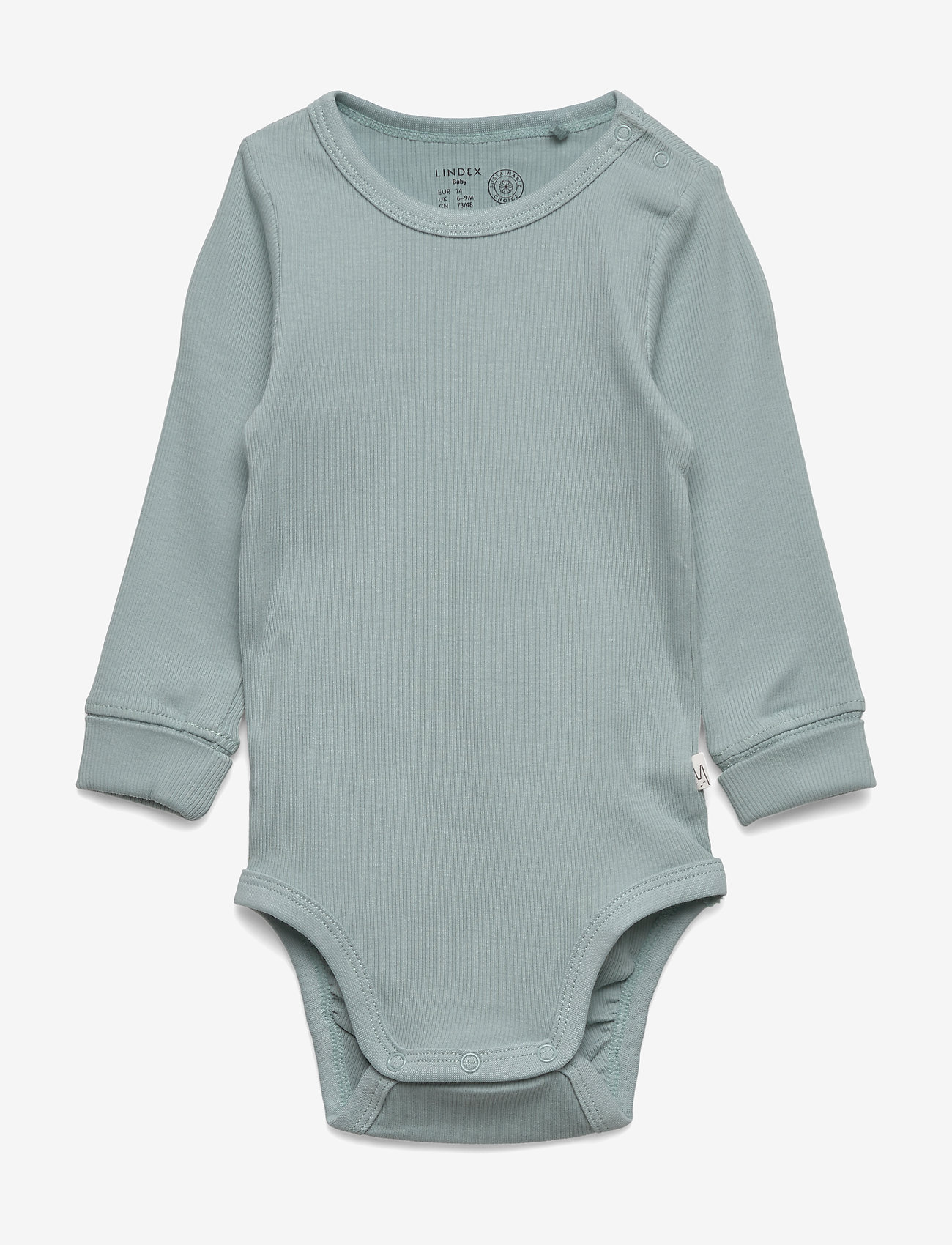Lindex - Body rib - light dusty aqua - 0