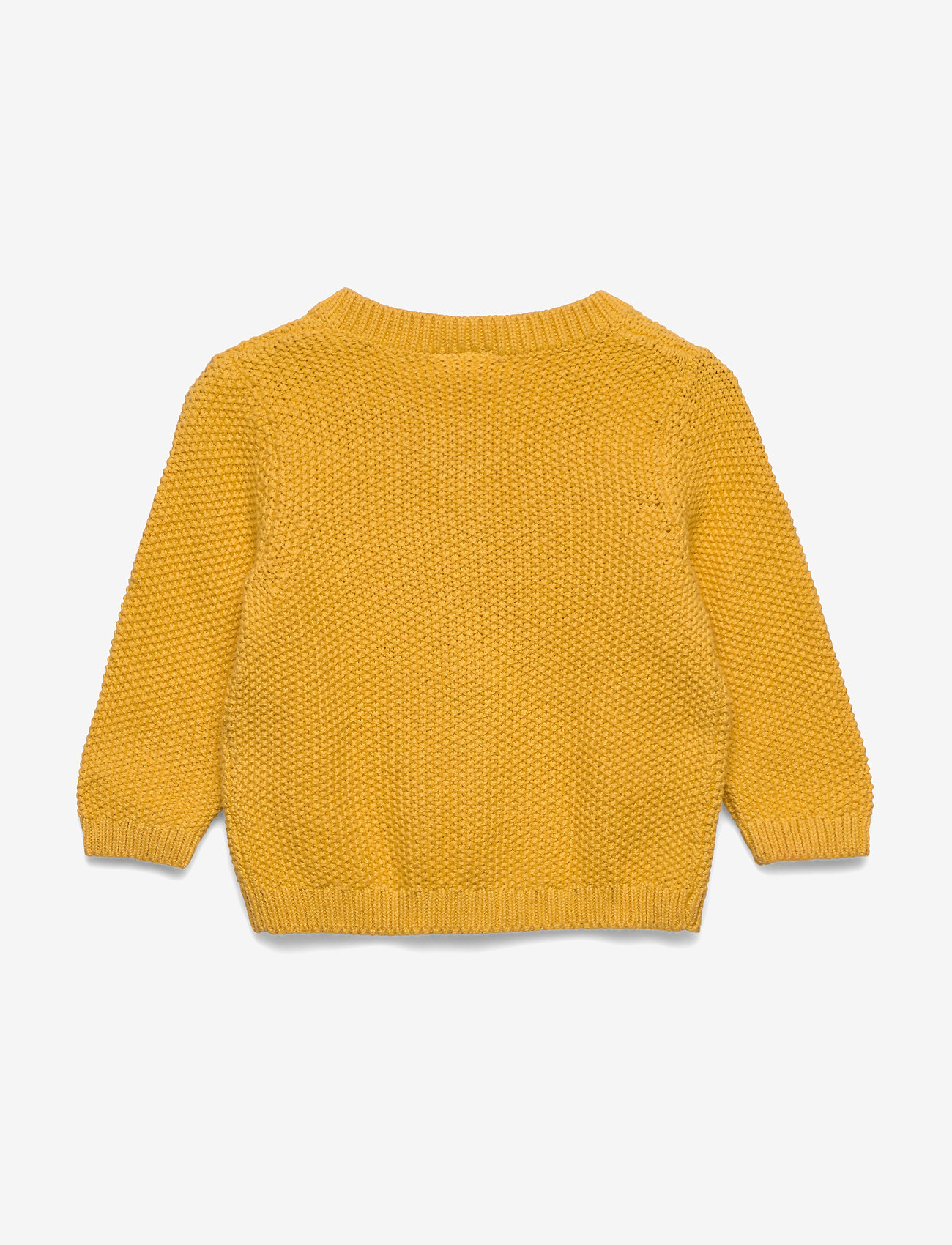 Lindex - Cardigan CoP moss knit - dark dusty yellow - 1