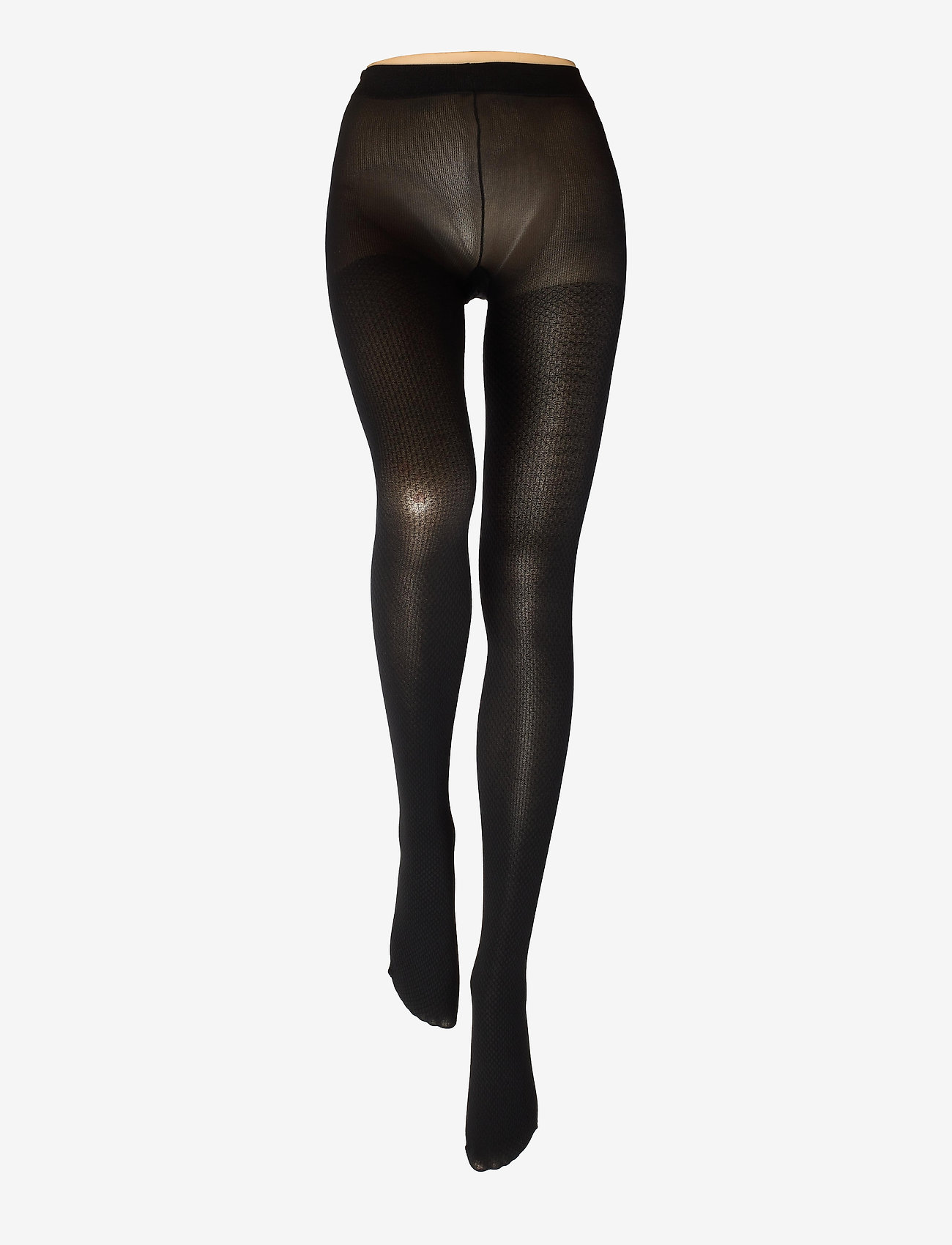 Lindex - Tights 80den small diamond - black - 1