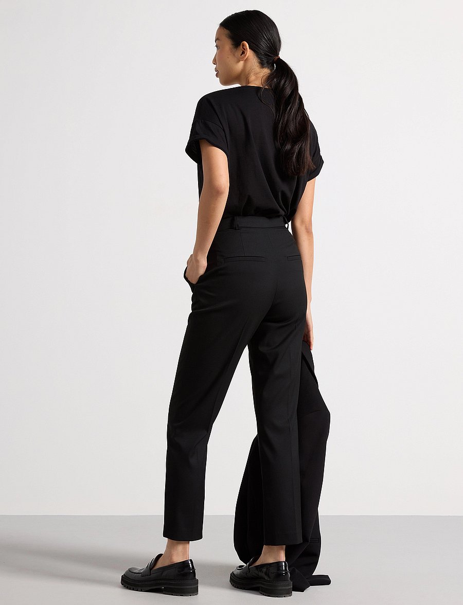 Lindex - Trousers Polly - black - 3