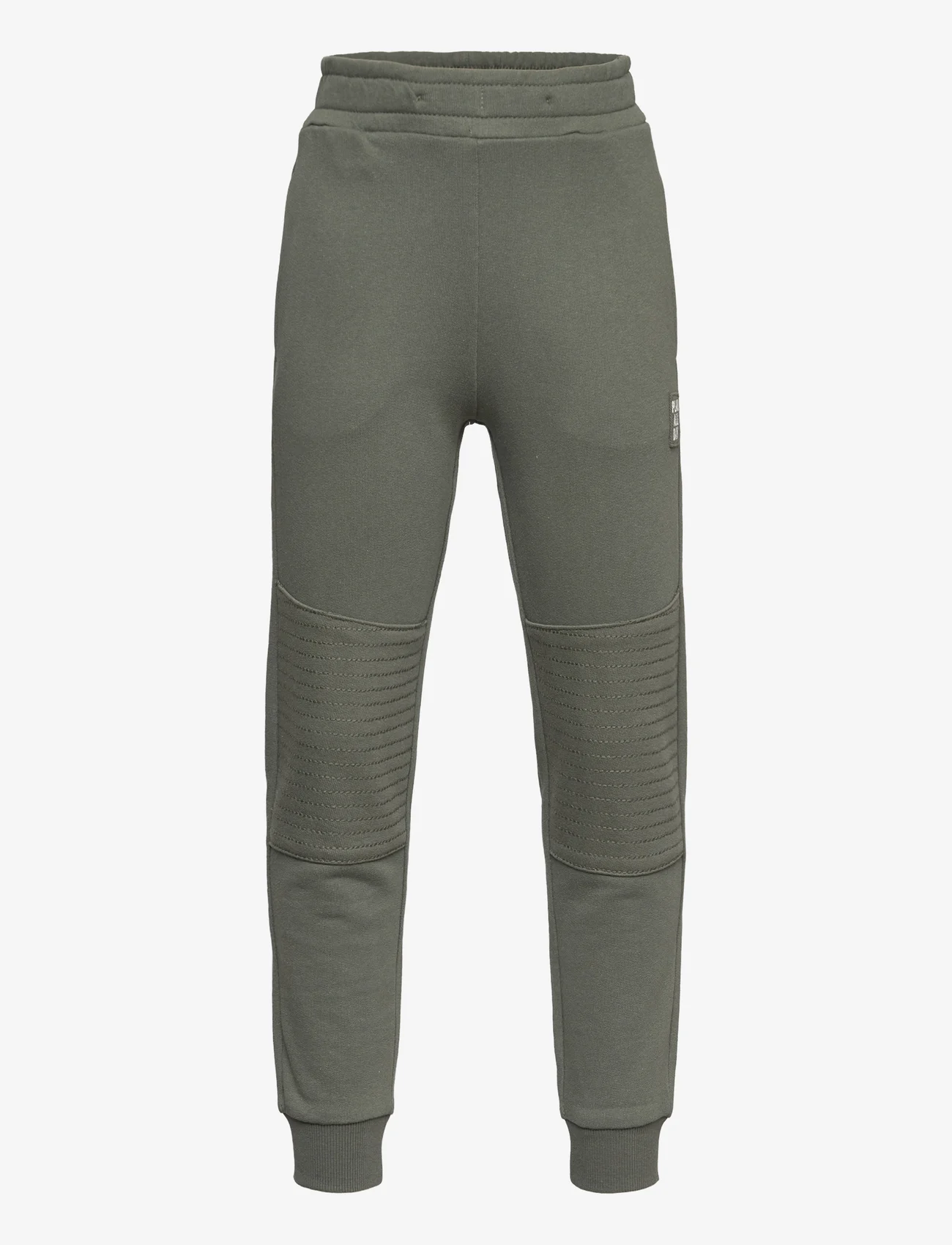 Lindex - Trousers essential Knee - zemākās cenas - dark dusty khaki - 0