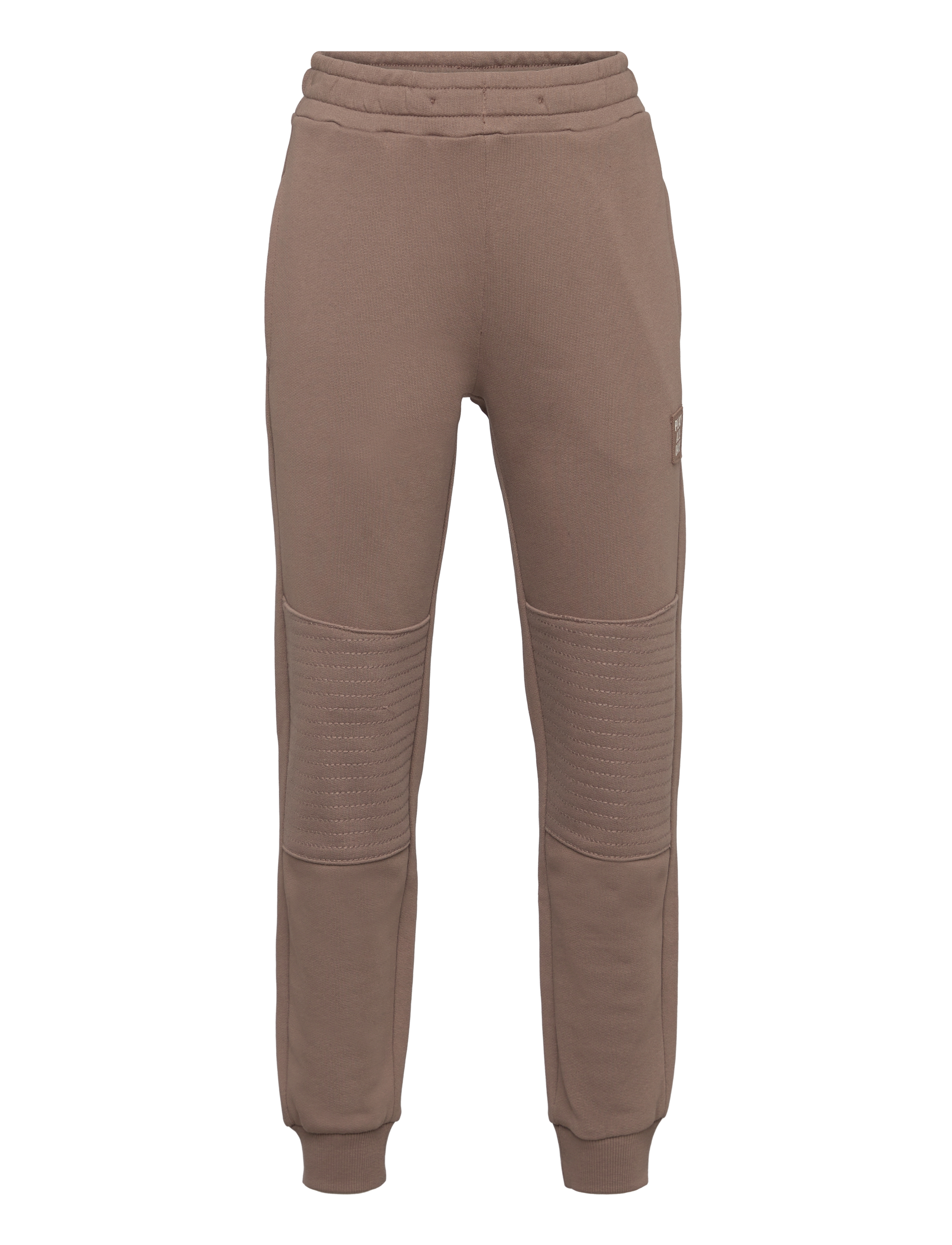 Lindex Trousers essential Knee - Klær - DARK KHAKI / brown