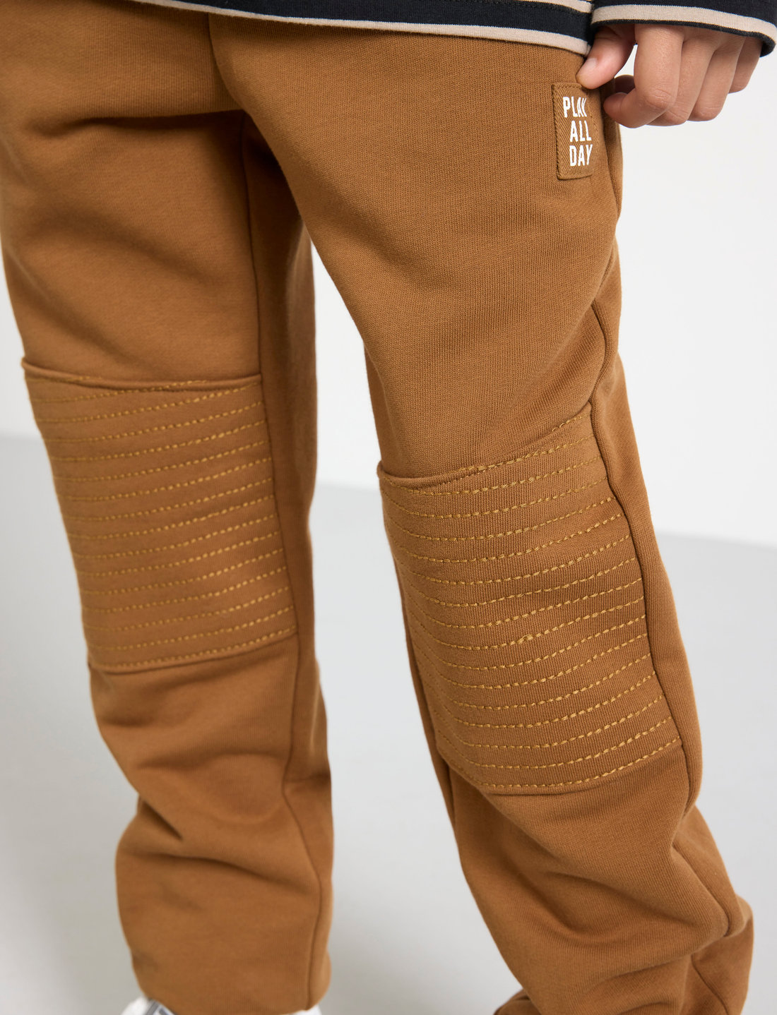 Lindex - Trousers essential Knee - sweatpants - light dusty brown - 5
