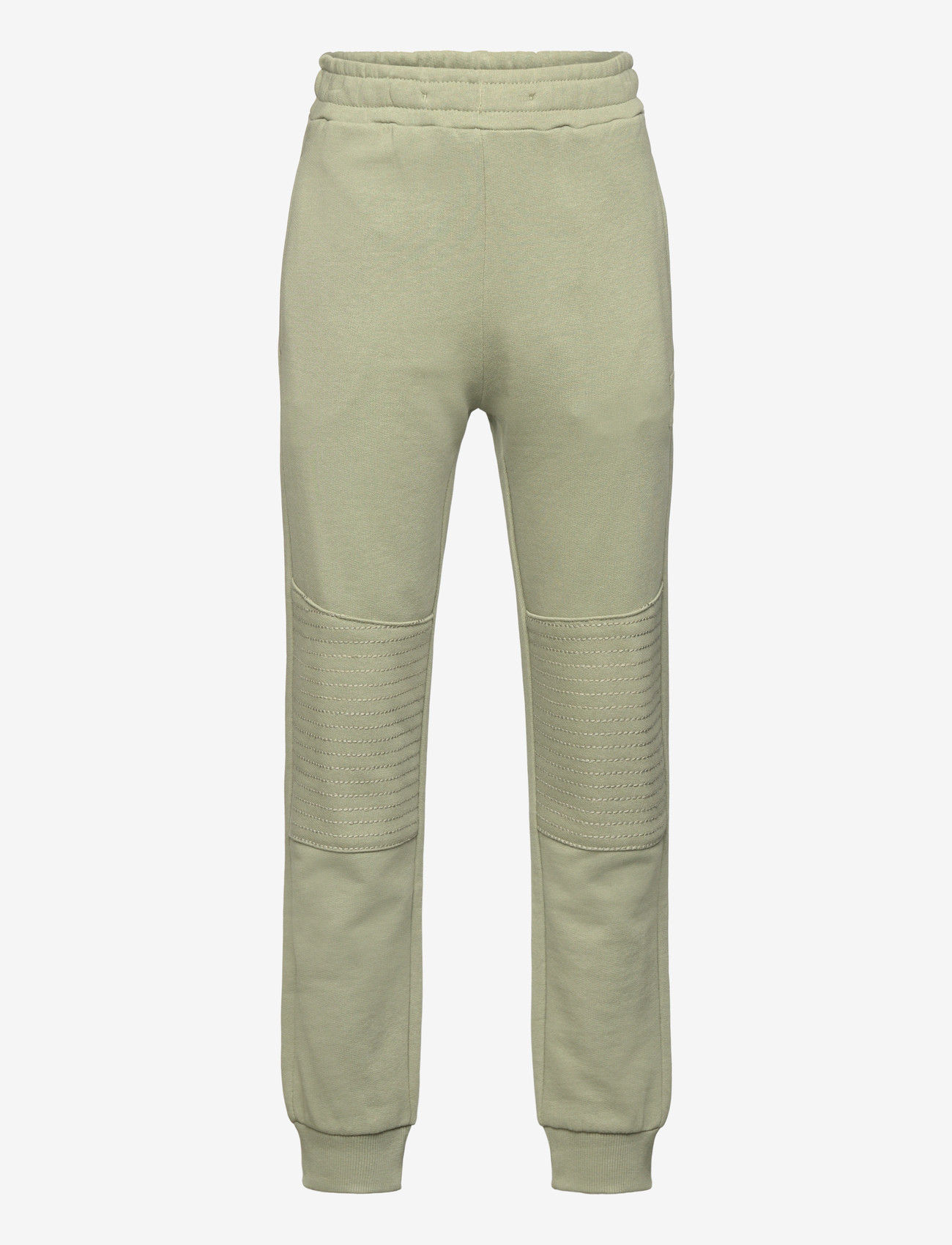 Lindex - Trousers essential Knee - sweatpants - light dusty green - 0