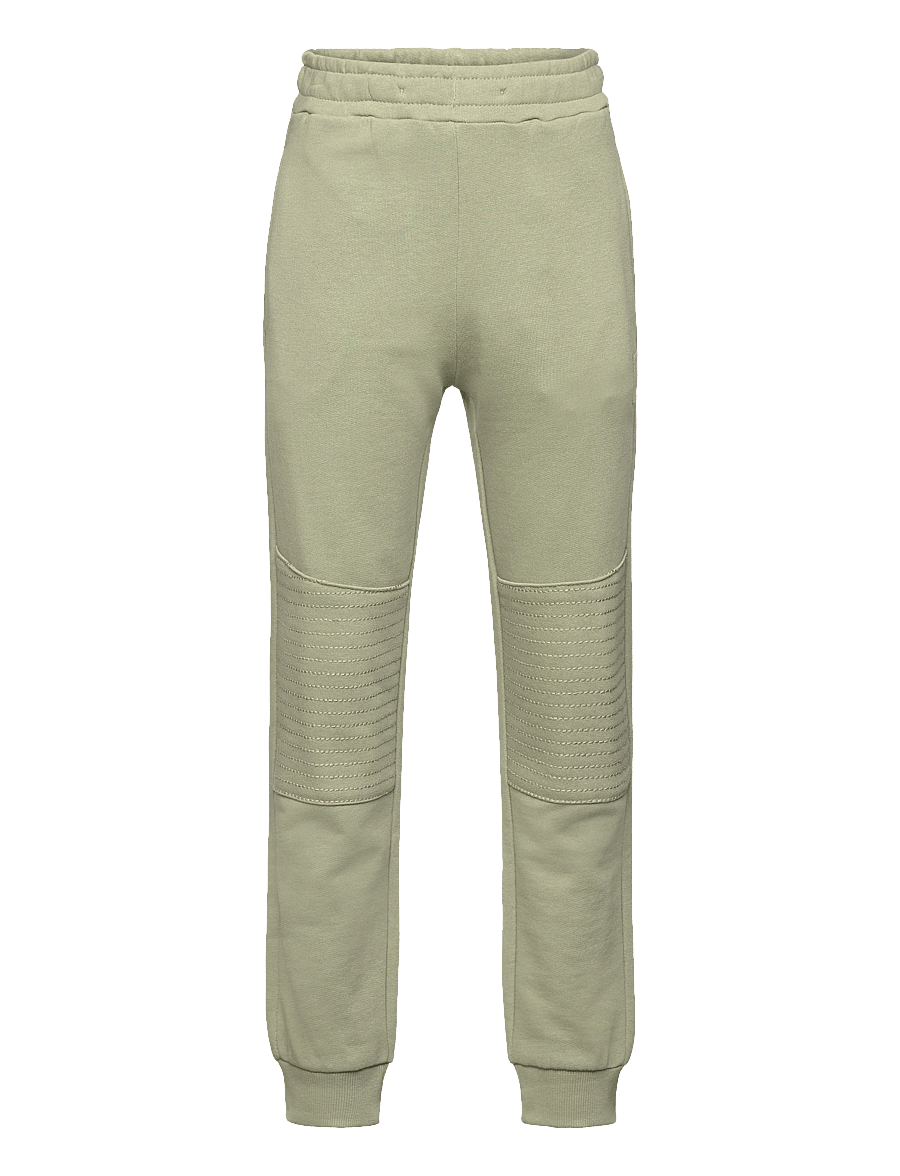 Lindex - Trousers essential Knee - jogginghosen - light dusty green - 0