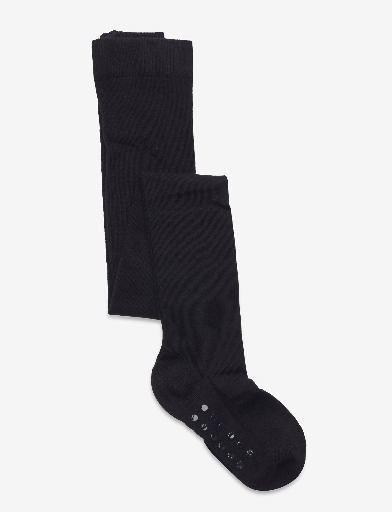 Lindex - Tights SG H plain knitted - strømpebukser - black - 0