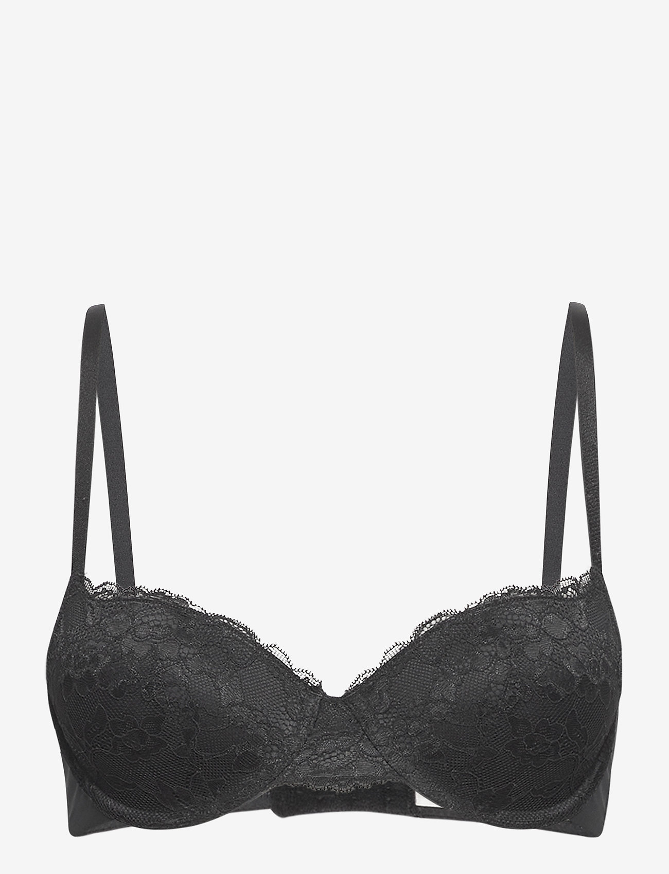 Lindex - Bra Akleja Emelie lace - bügellose bhs - black - 1