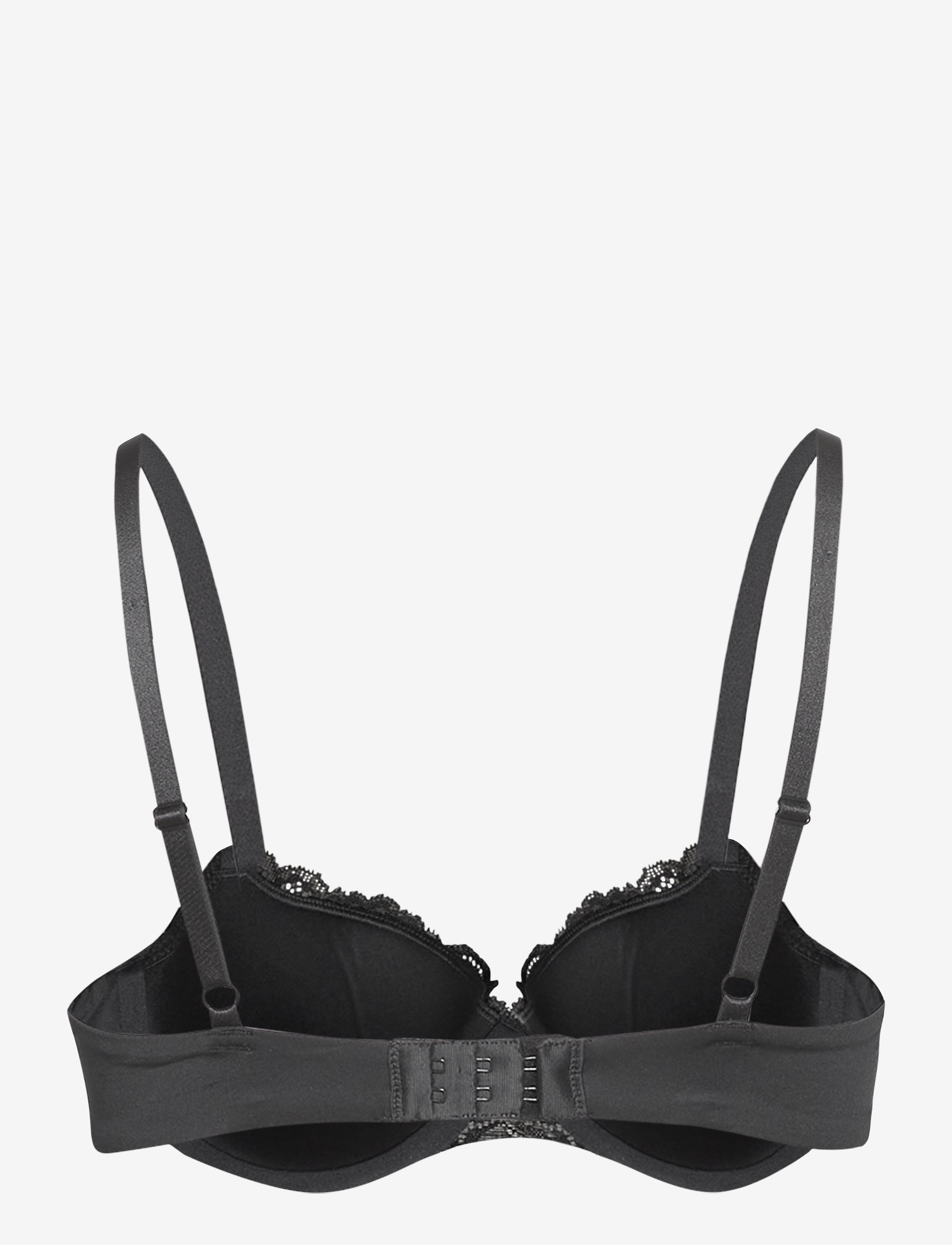 Lindex - Bra Akleja Emelie lace - krūšturi ar stīpiņām - black - 2