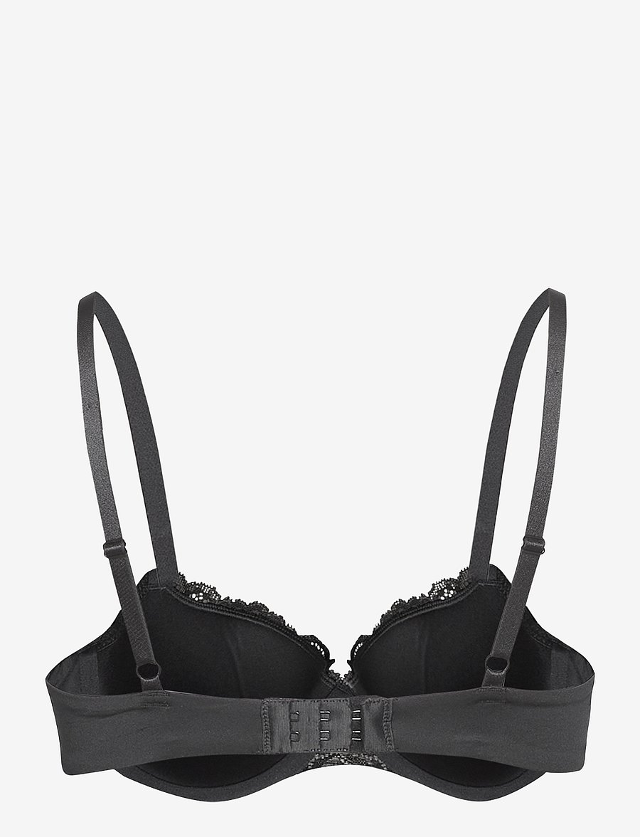 Lindex - Bra Akleja Emelie lace - krūšturi ar stīpiņām - black - 2