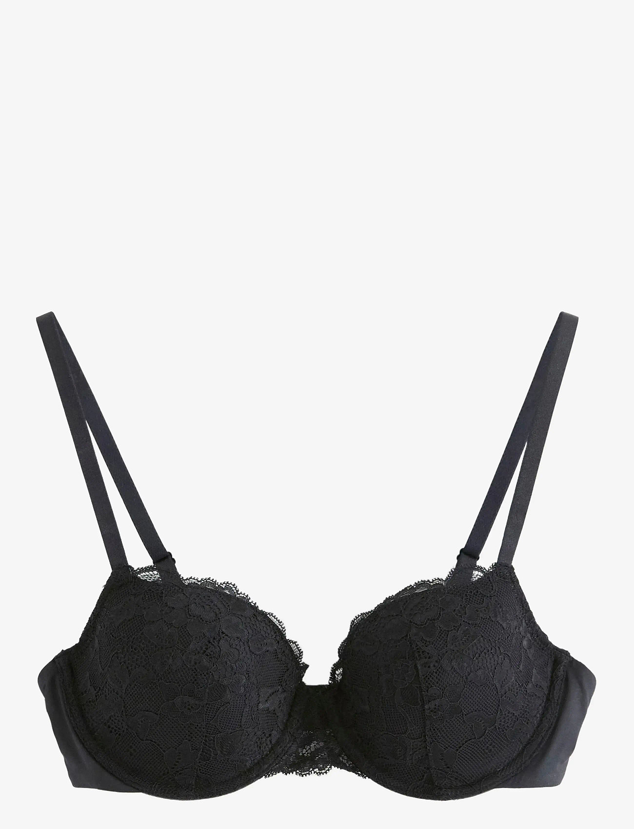 Lindex - Bra Akleja Emelie lace - bøjle-bh’er - black - 1