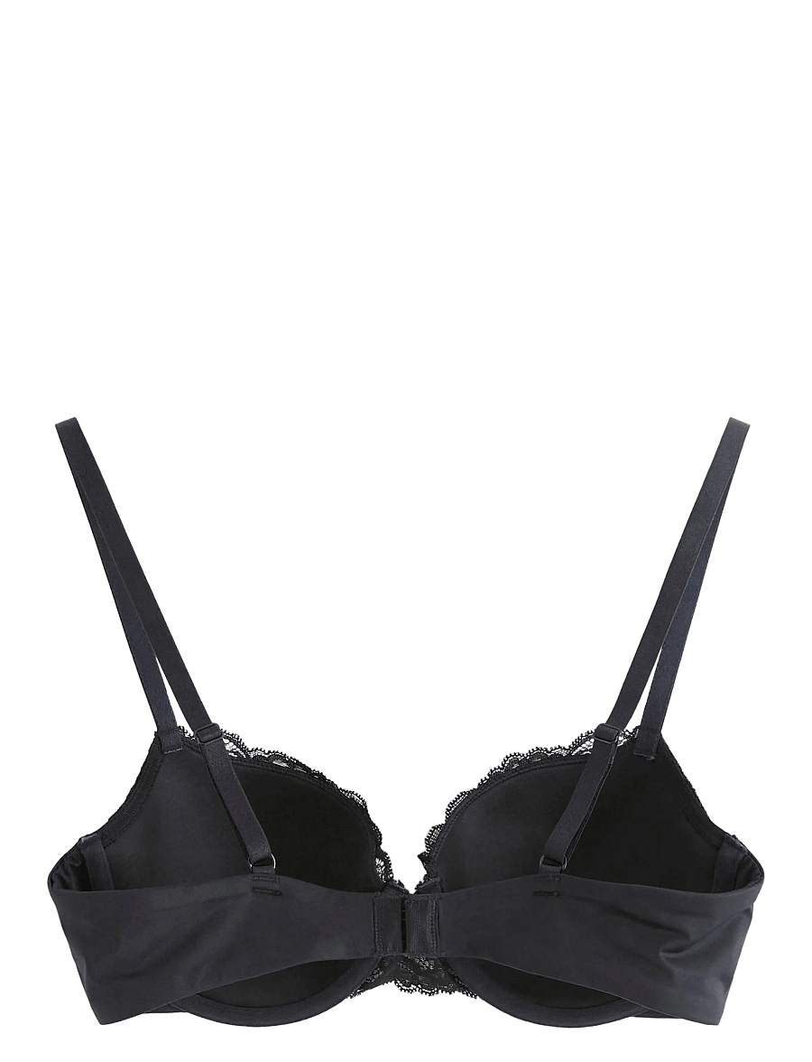 Lindex - Bra Akleja Emelie lace - spile-bh-er - black - 2