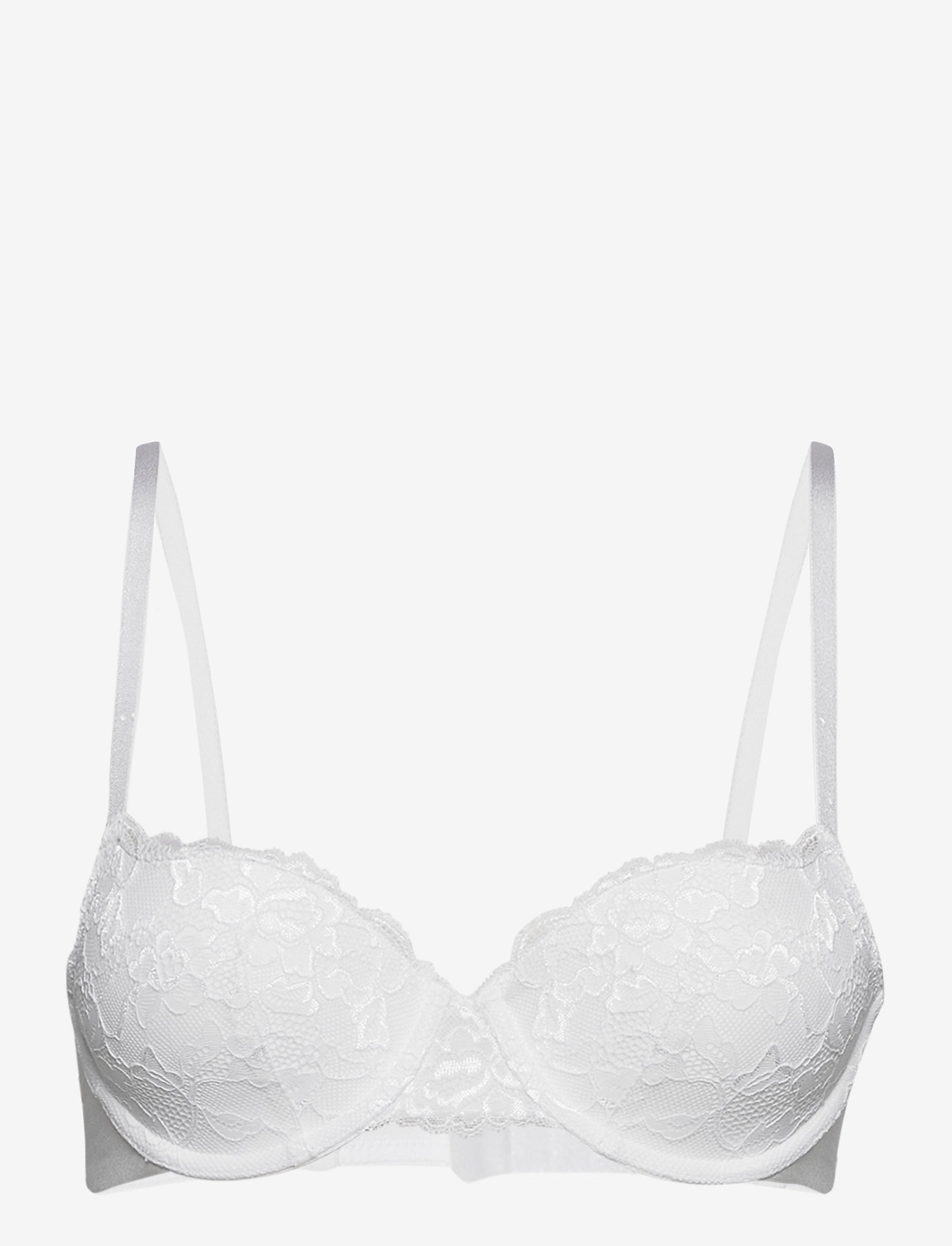 Lindex - Bra Akleja Emelie lace - bügellose bhs - white - 1