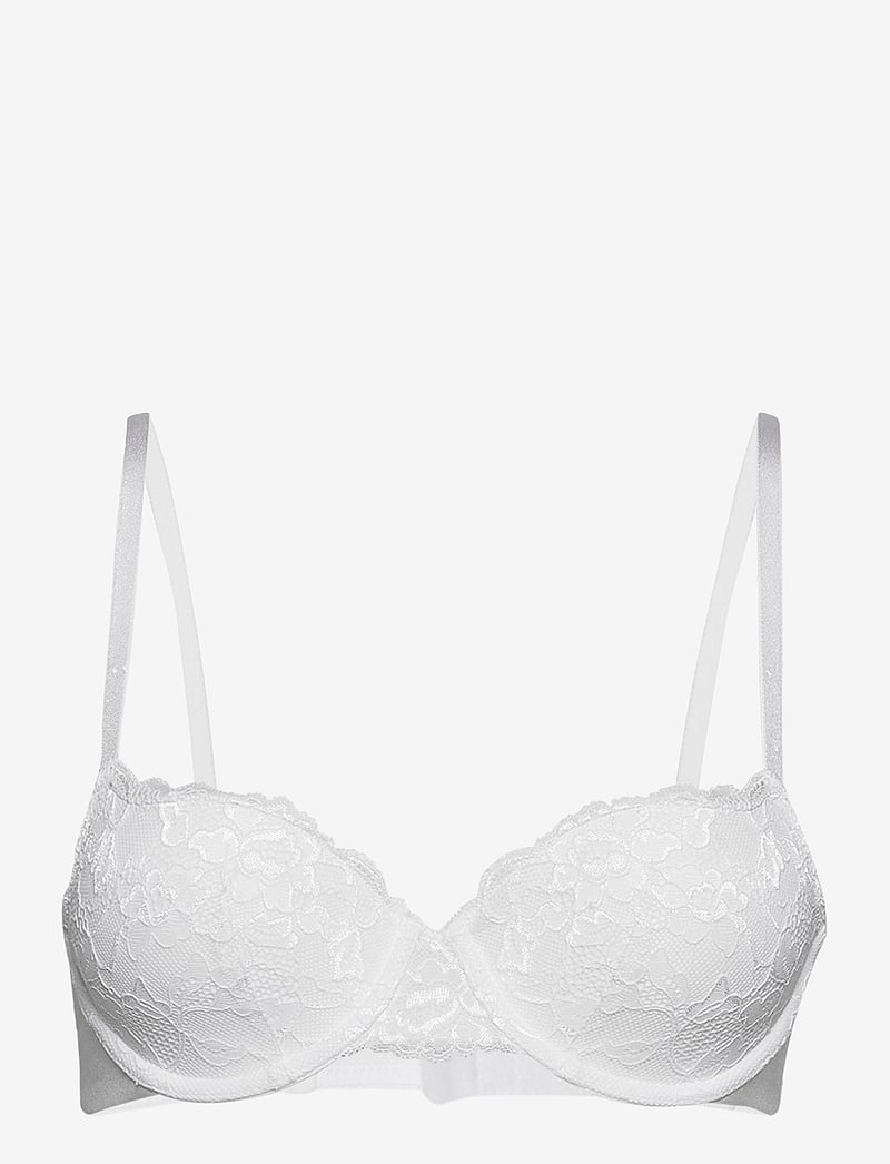 Lindex - Bra Akleja Emelie lace - bügellose bhs - white - 1