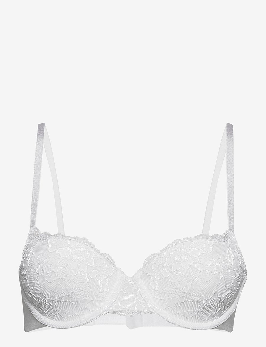 Lindex - Bra Akleja Emelie lace - bügel-bh - white - 1