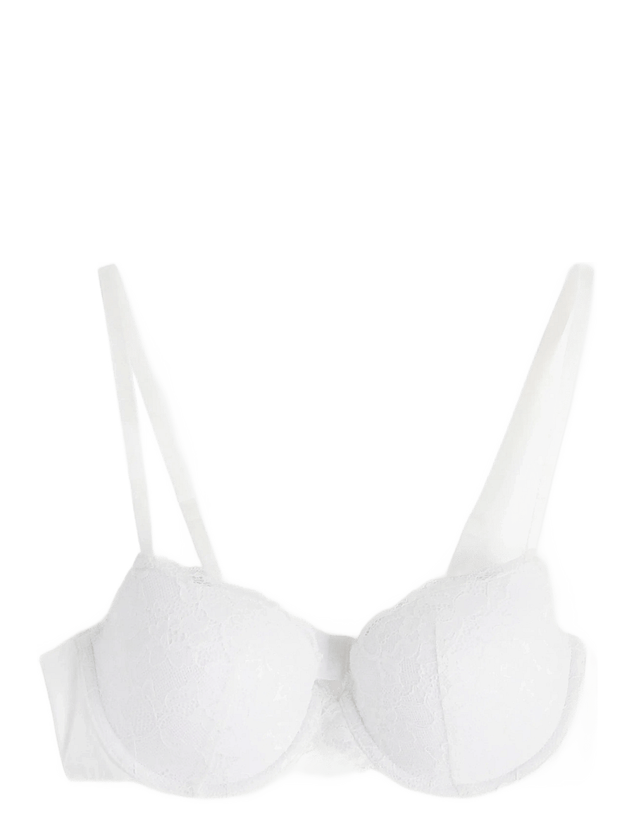Lindex - Bra Akleja Emelie lace - beha's met beugels - white - 1