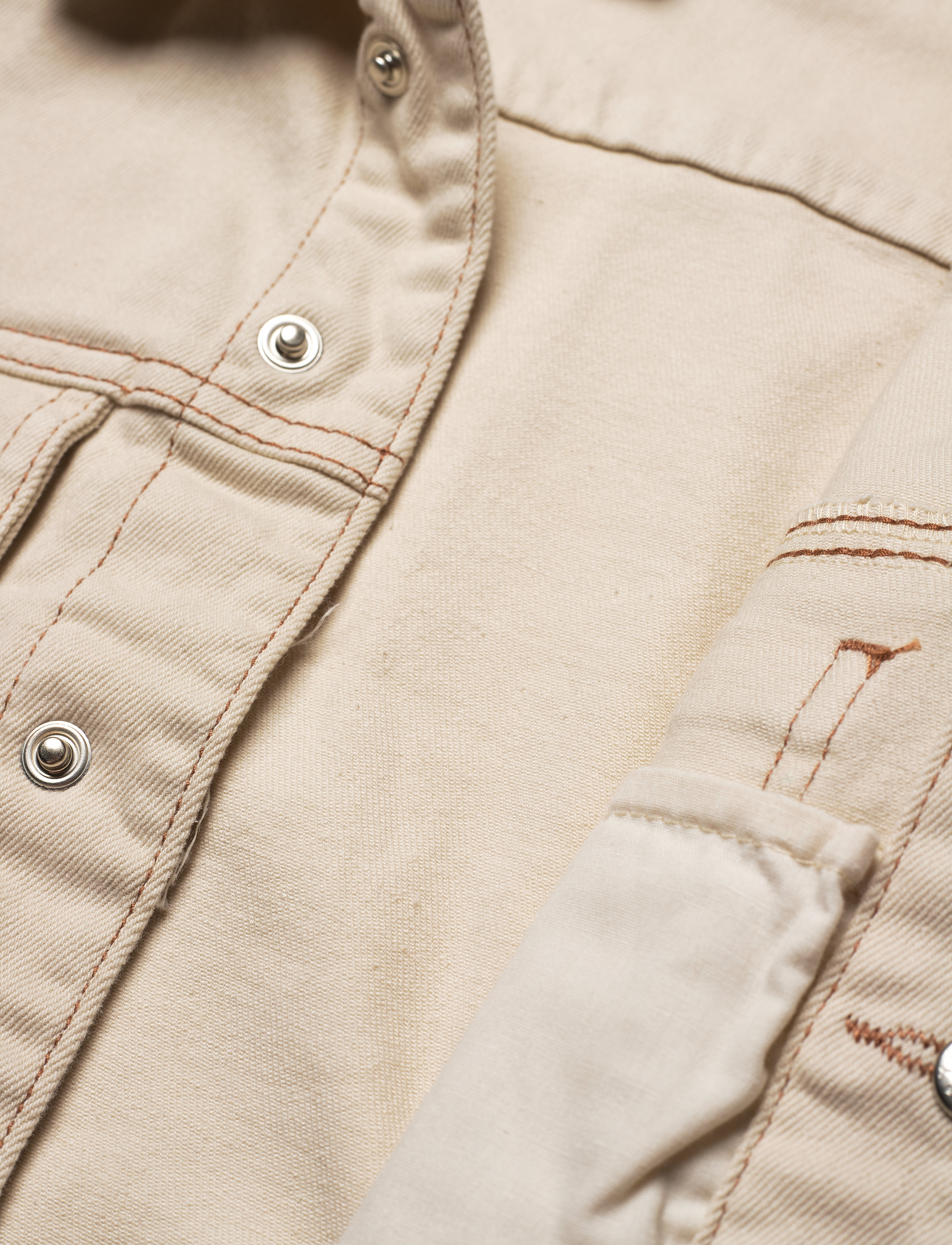 Lindex - Jacket twill Ester - lt beige - 4