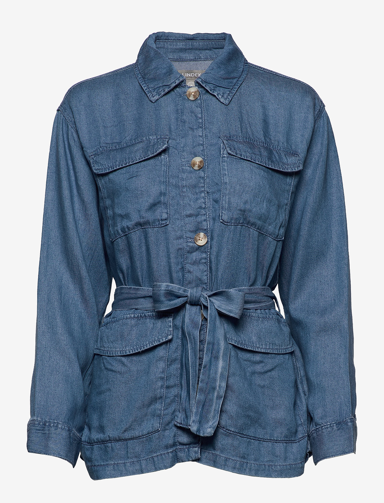 Lindex - Jacket indoor Carrie - denim blue - 0