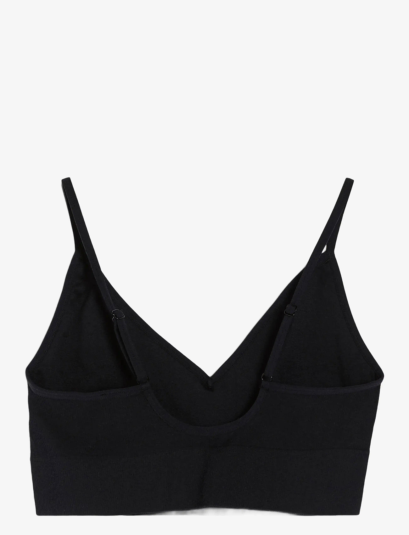 Lindex - Bra  Seamless Rib top - tank top rinnahoidjad - black - 2