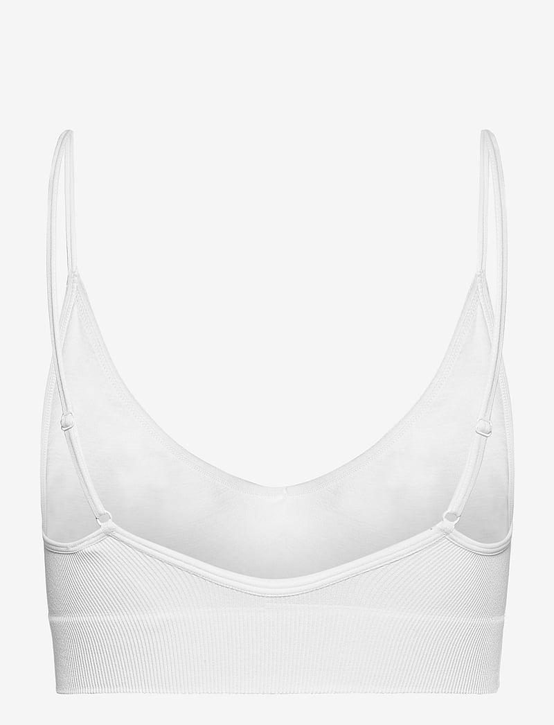 Lindex - Bra Seamless Rib top - tank-top-bhs - white - 2