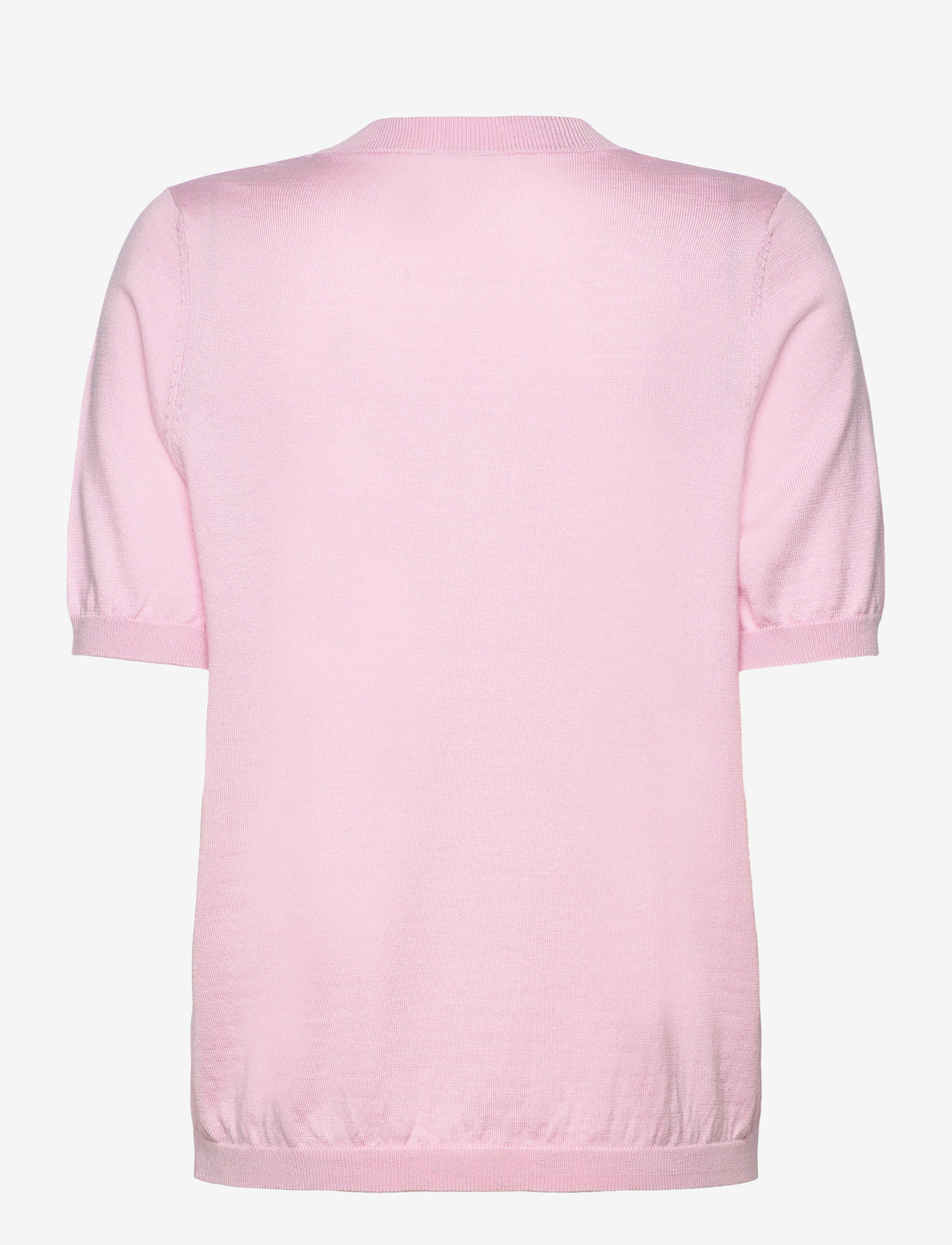 Lindex - Fine-knit top - t-shirts - light pink - 2