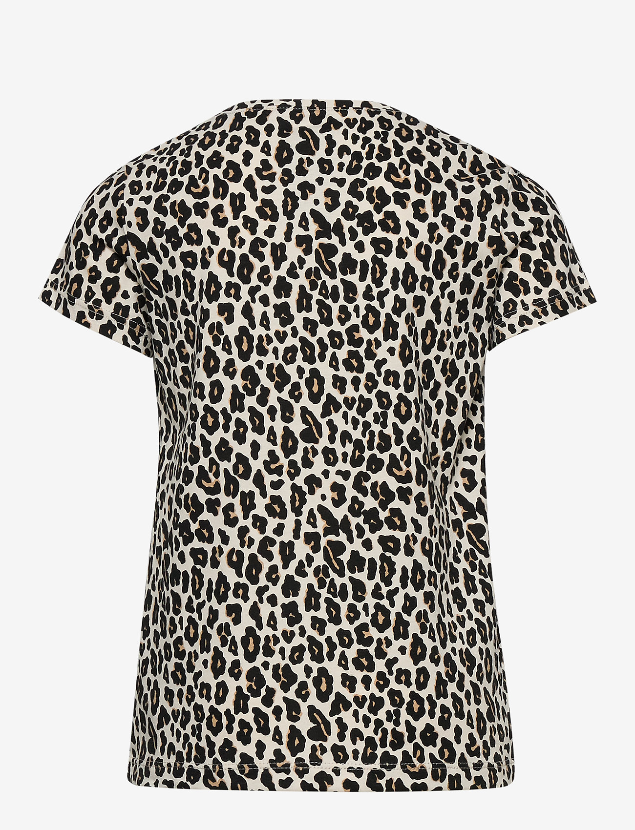 Lindex - Top s s basic ao print - light beige - 1