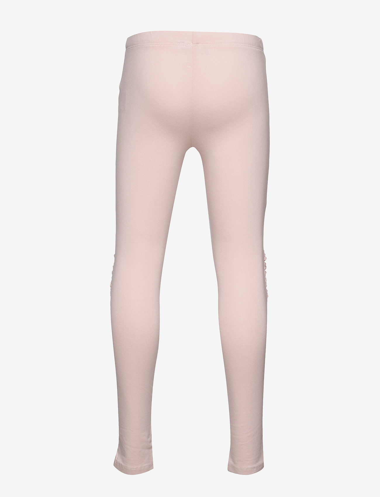 Lindex - Leggings basic frill knee - light dusty pink - 1